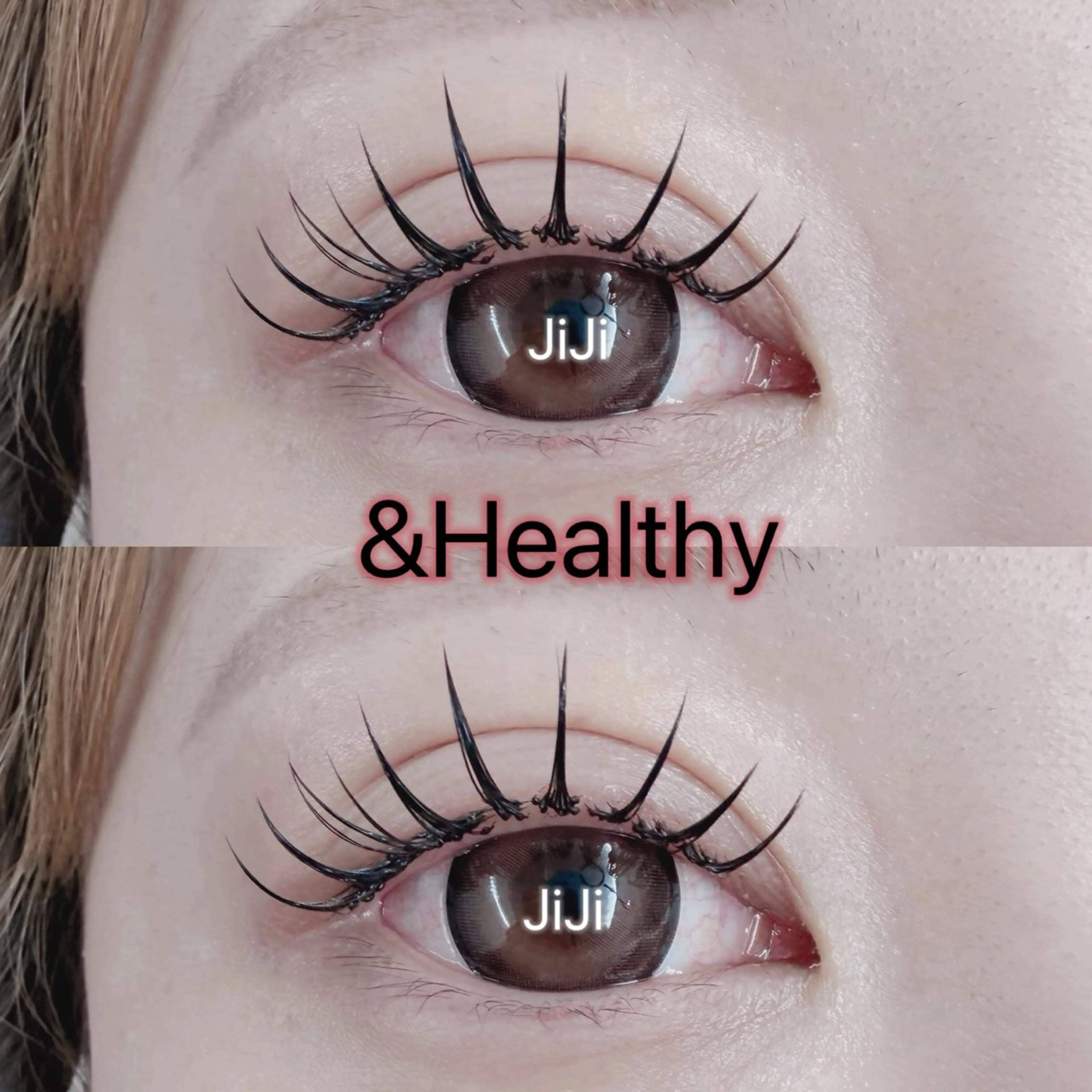 マツエク・マツパ 束感まつ毛 キュート マツエク ♥️JiJi ♥️のマツエク・マツパデザイン