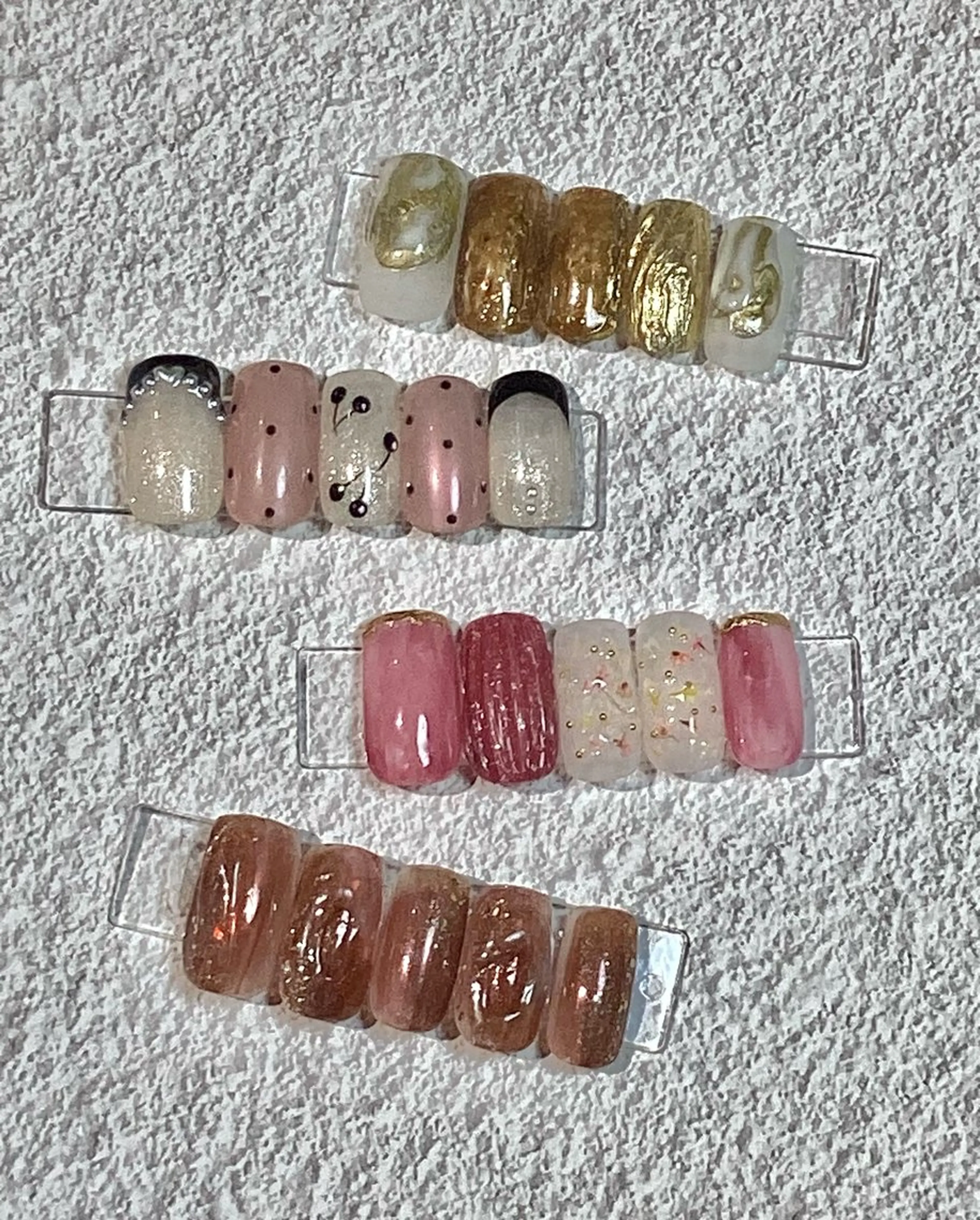 ネイル アートネイル ジェルネイル パラジェル ハンドネイル たまプラーザ ANZUのネイルデザイン