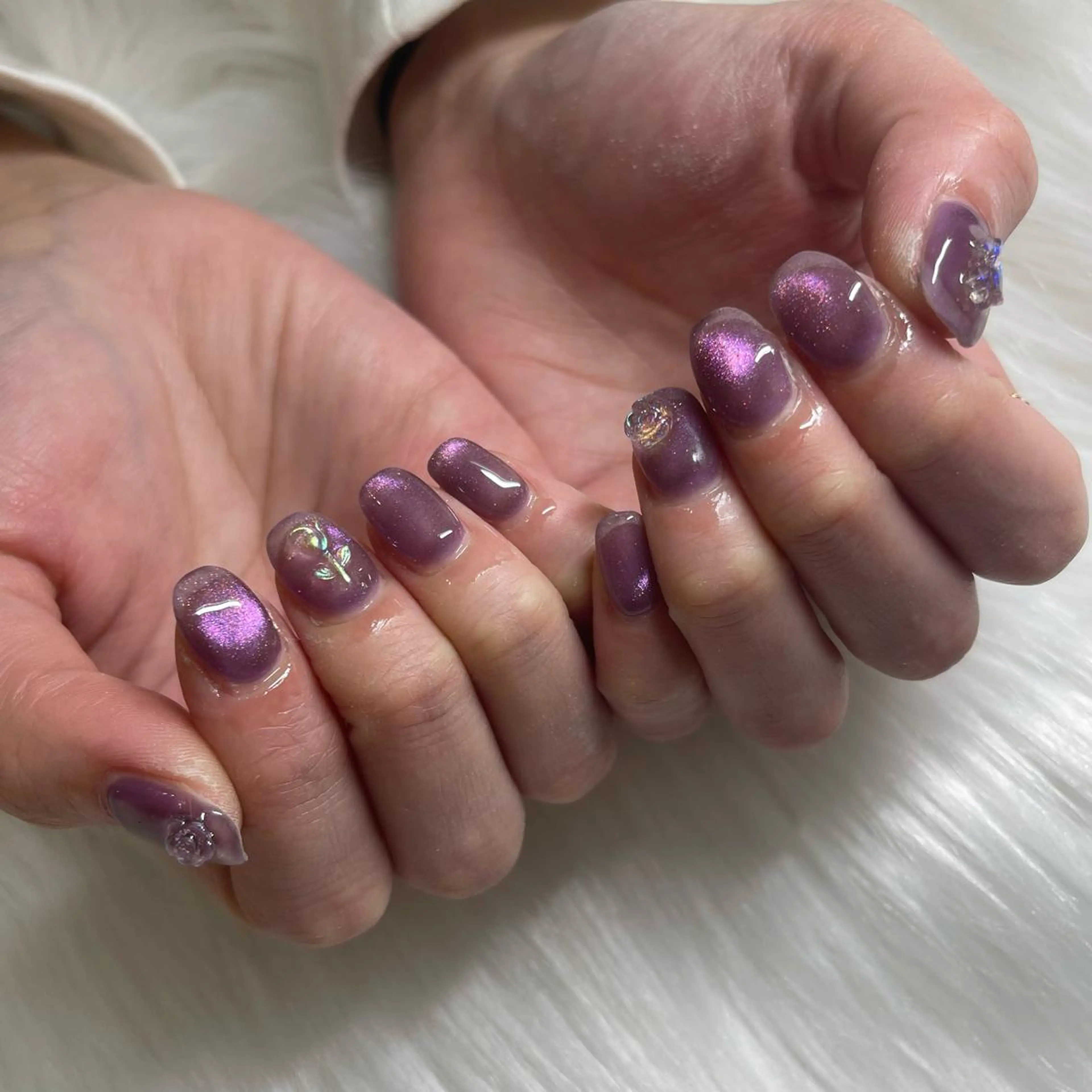 ネイル マグネットネイル MALU NAIL mayuのネイルデザイン