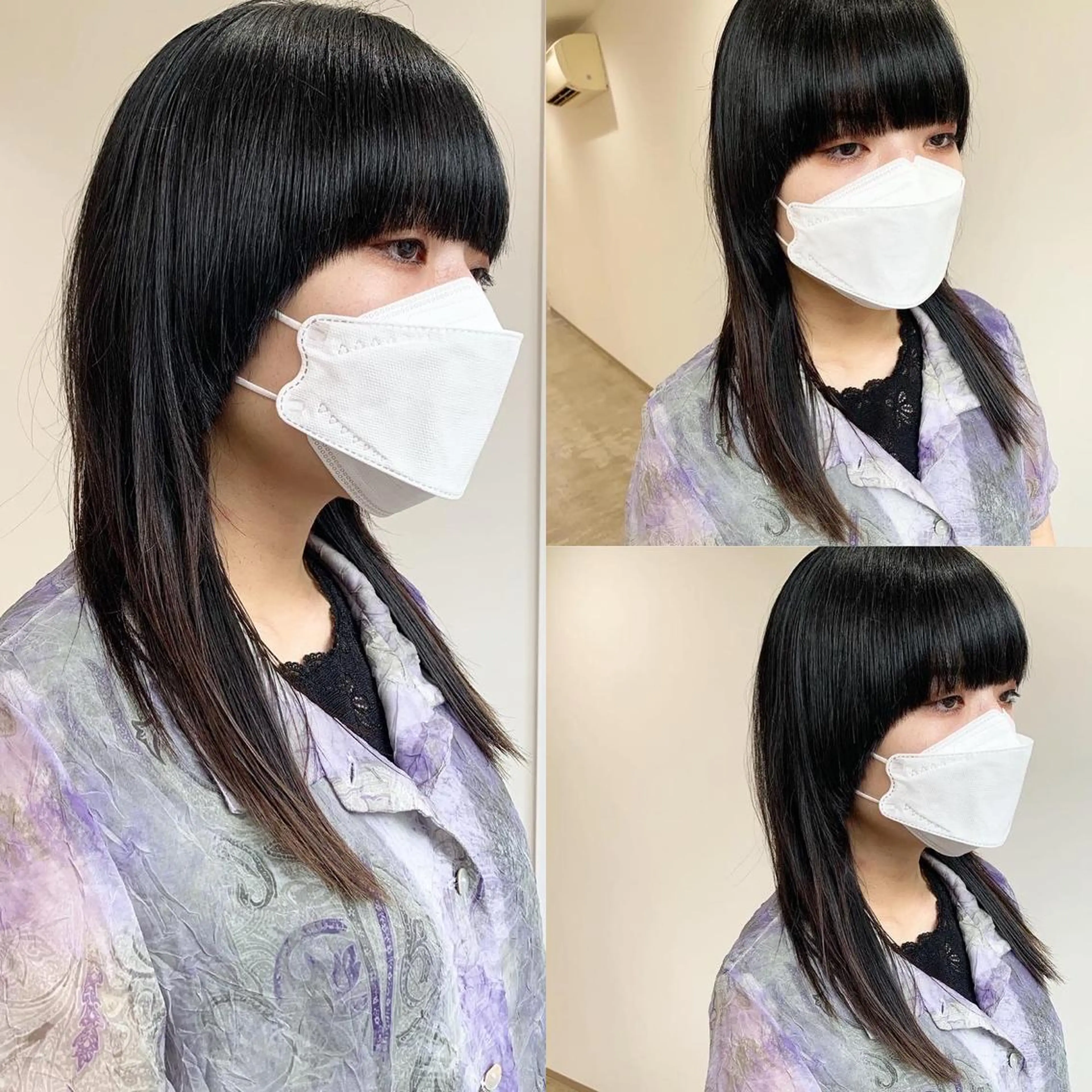 ロング ウルフカット ショート&ボブ井上 菜樹のヘアスタイル