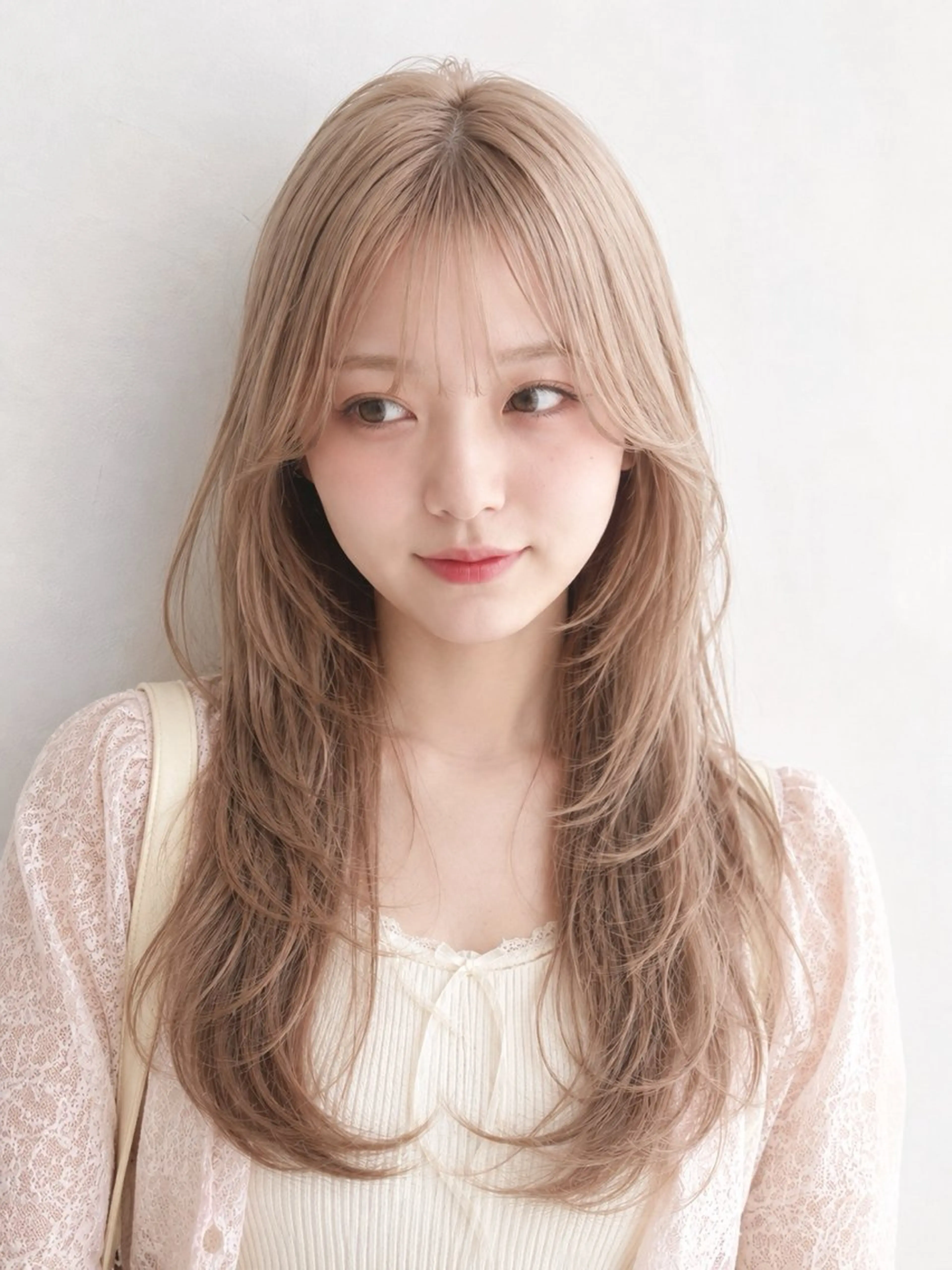 カラー 🍒ベージュ/ピンク ベージュ🍒なつきのヘアスタイル