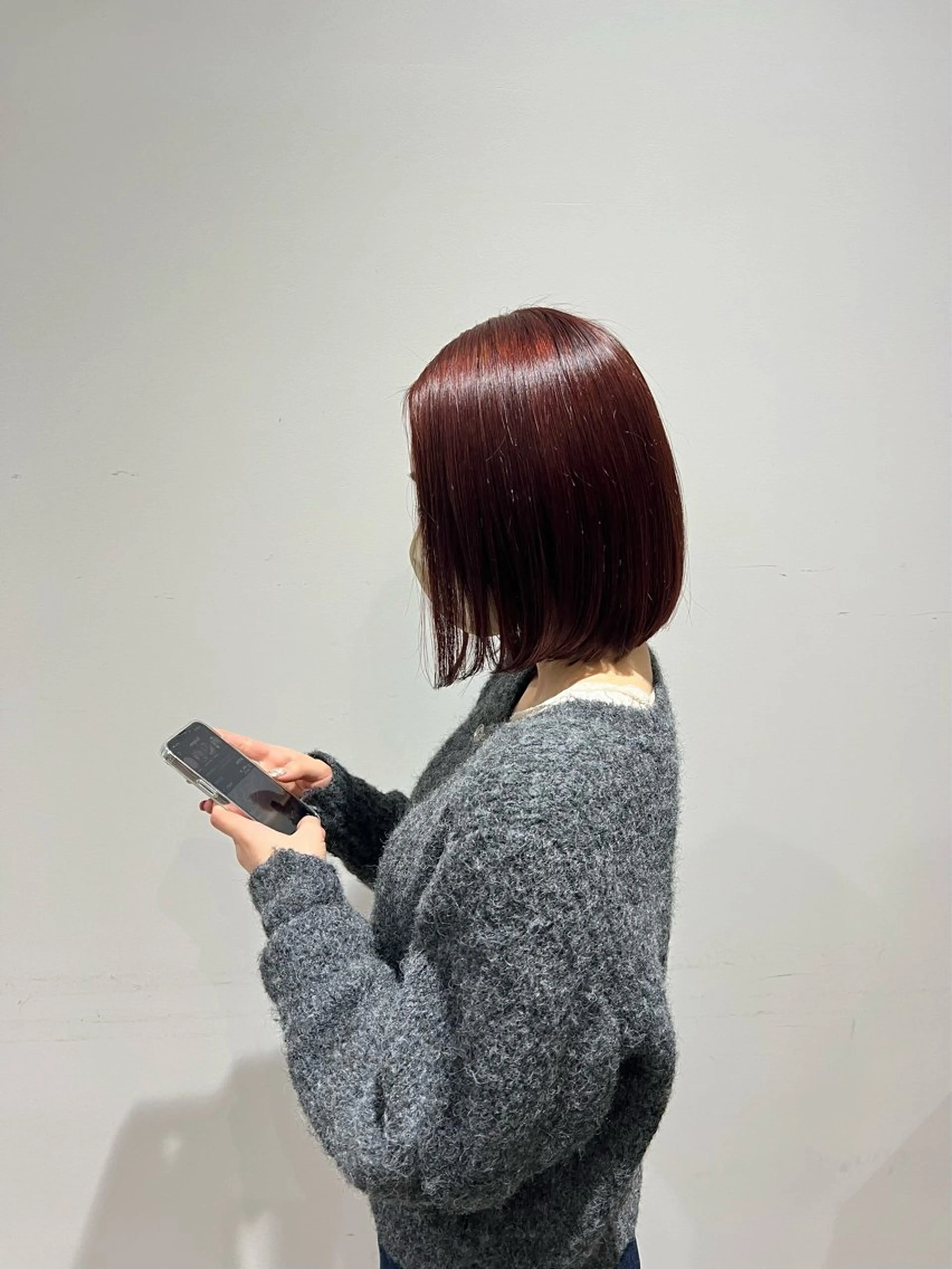 《人気menu🤍》ヘアカラー+超音波トリートメント⸜🌷⸝ミニモ限定価格￥14410→￥7700の写真