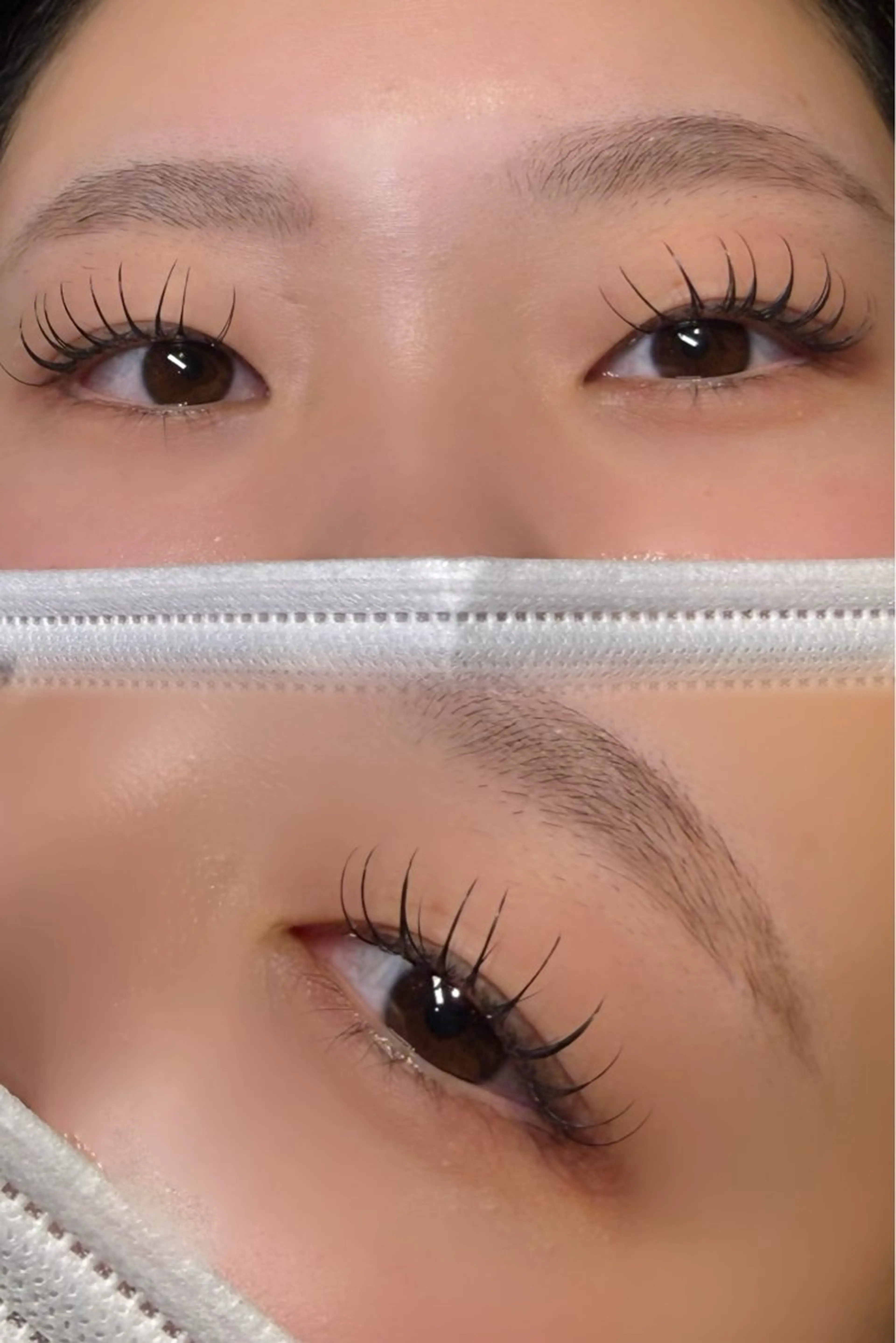 マツエク・マツパ Cカール パリジェンヌラッシュリフト Labless MIYU🎀のマツエク・マツパデザイン