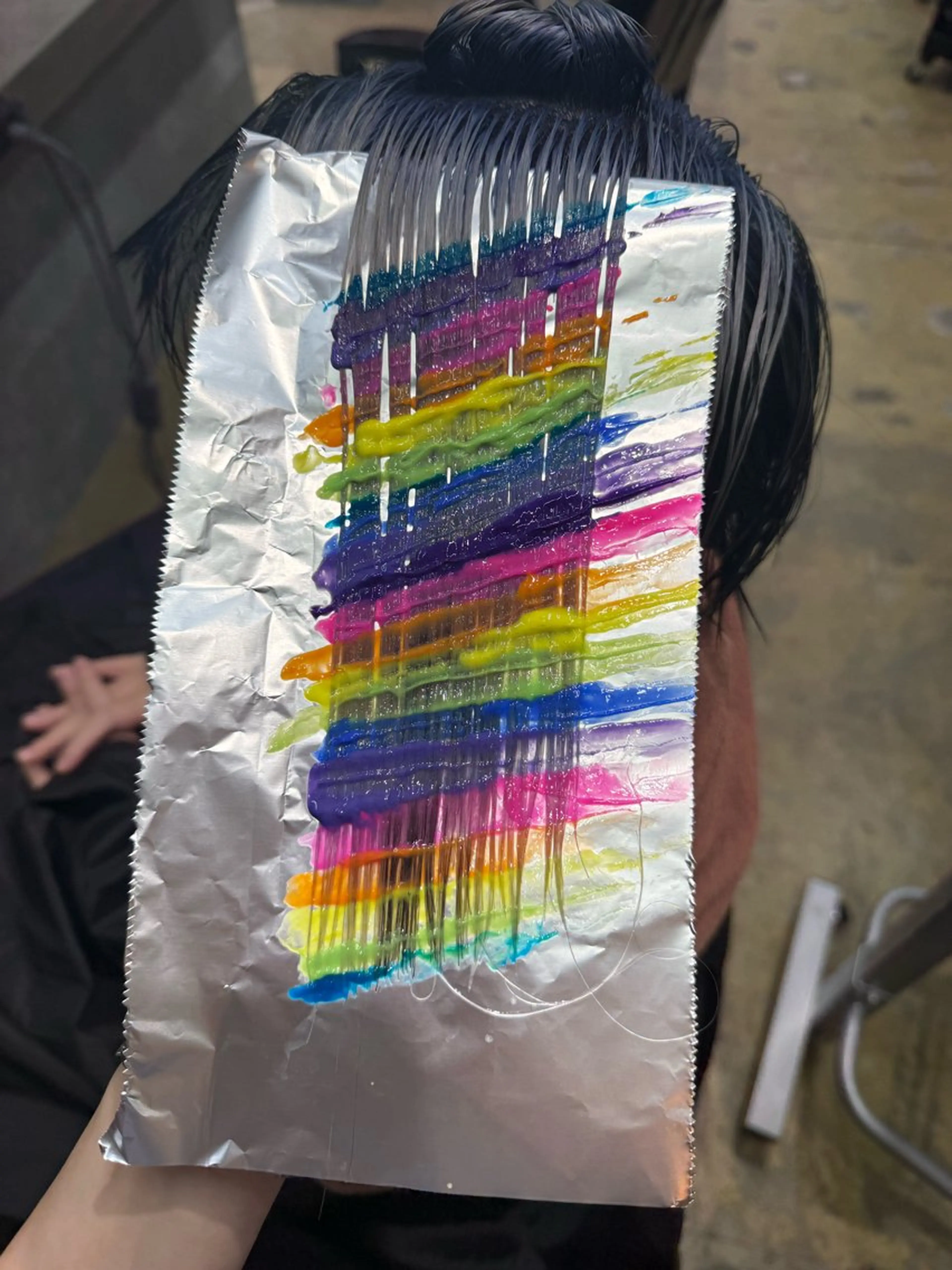 カラー ヘアカラー ルシ🎨/ハイトーン デザイン/髪質改善のヘアスタイル