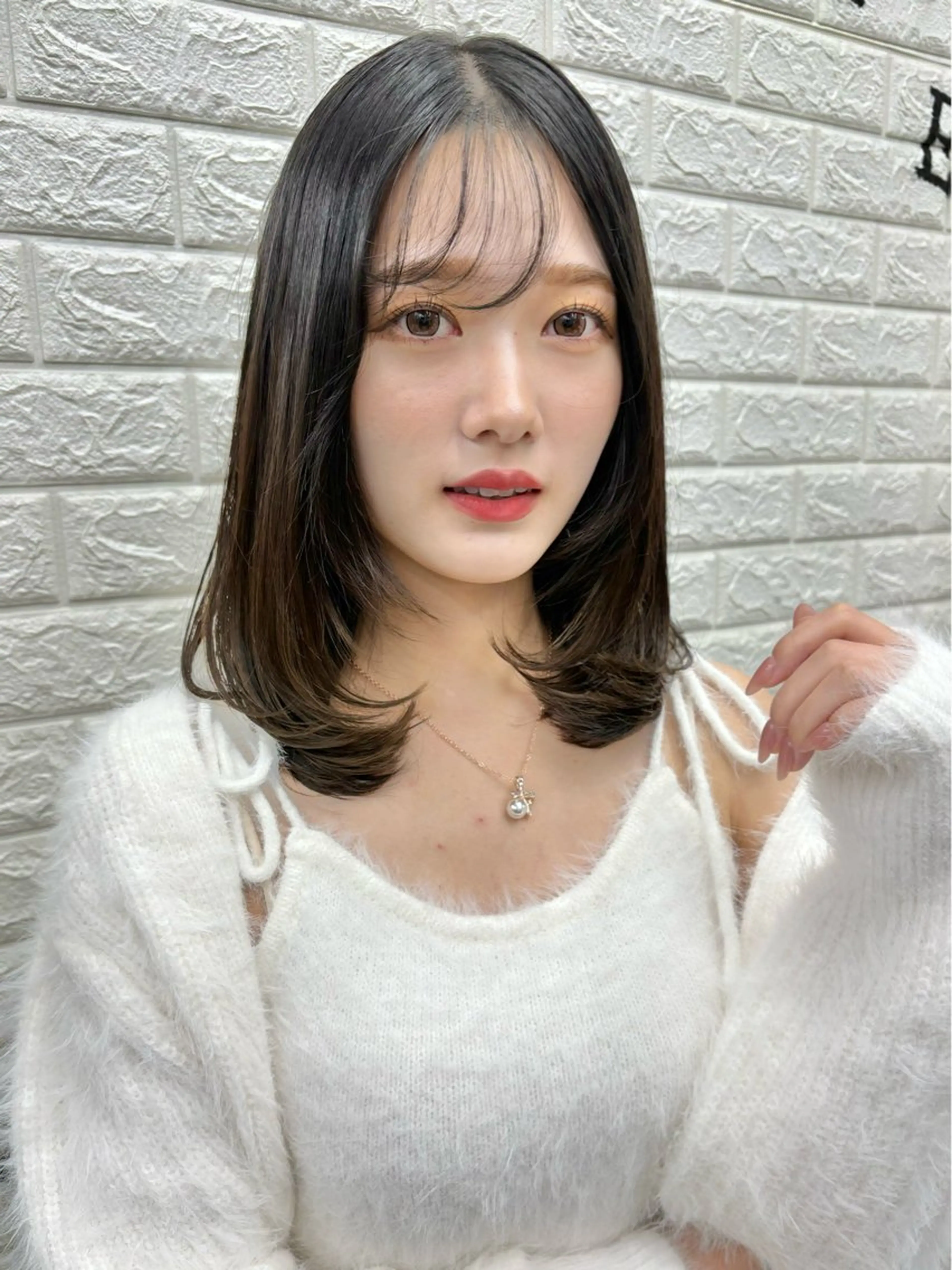 セミロング 髪質改善 縮毛矯正 すぐ巻ける縮毛矯正 🍀勝倉　麗のヘアスタイル