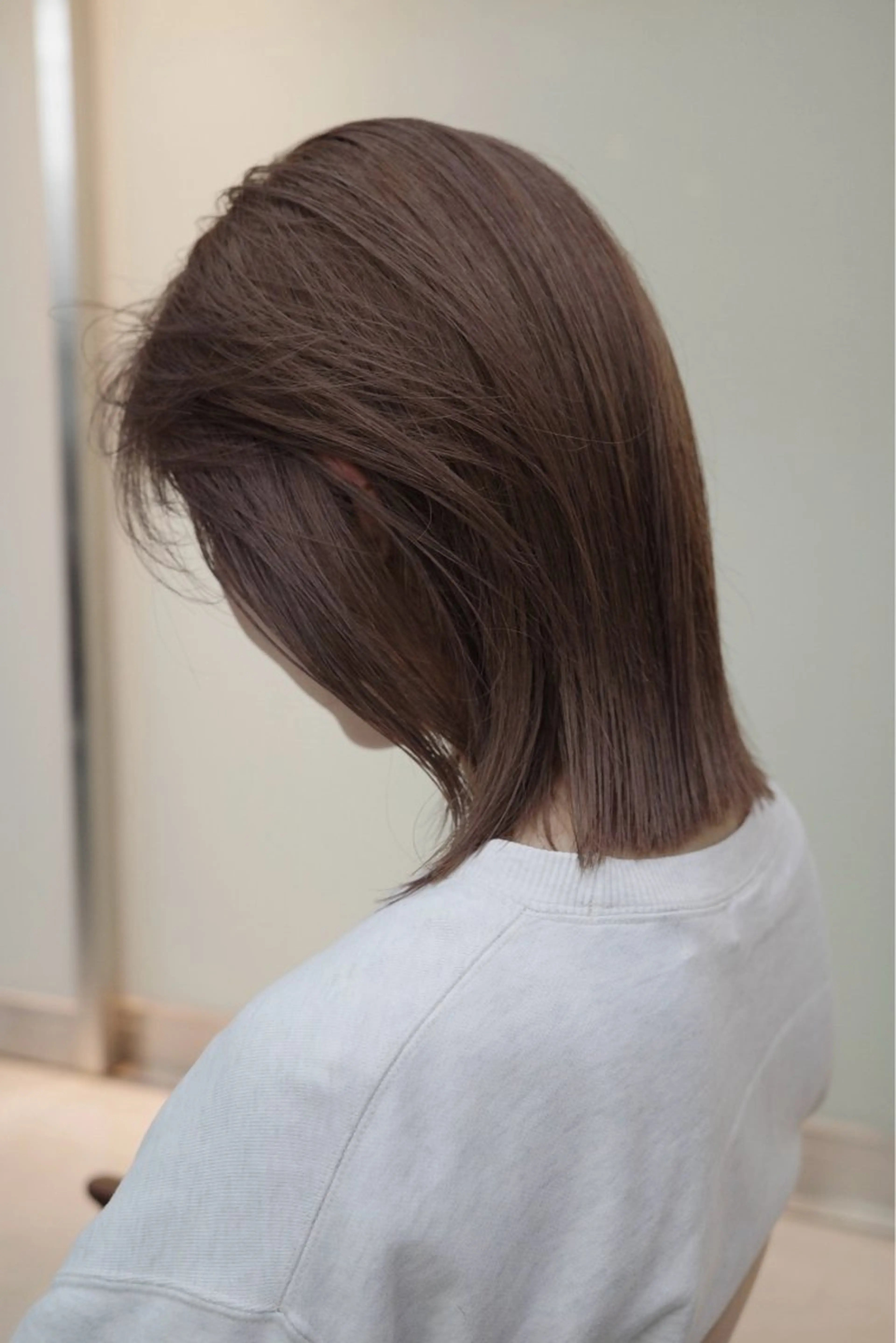 ミディアム ヘアカラー 村田 りょうやのヘアスタイル