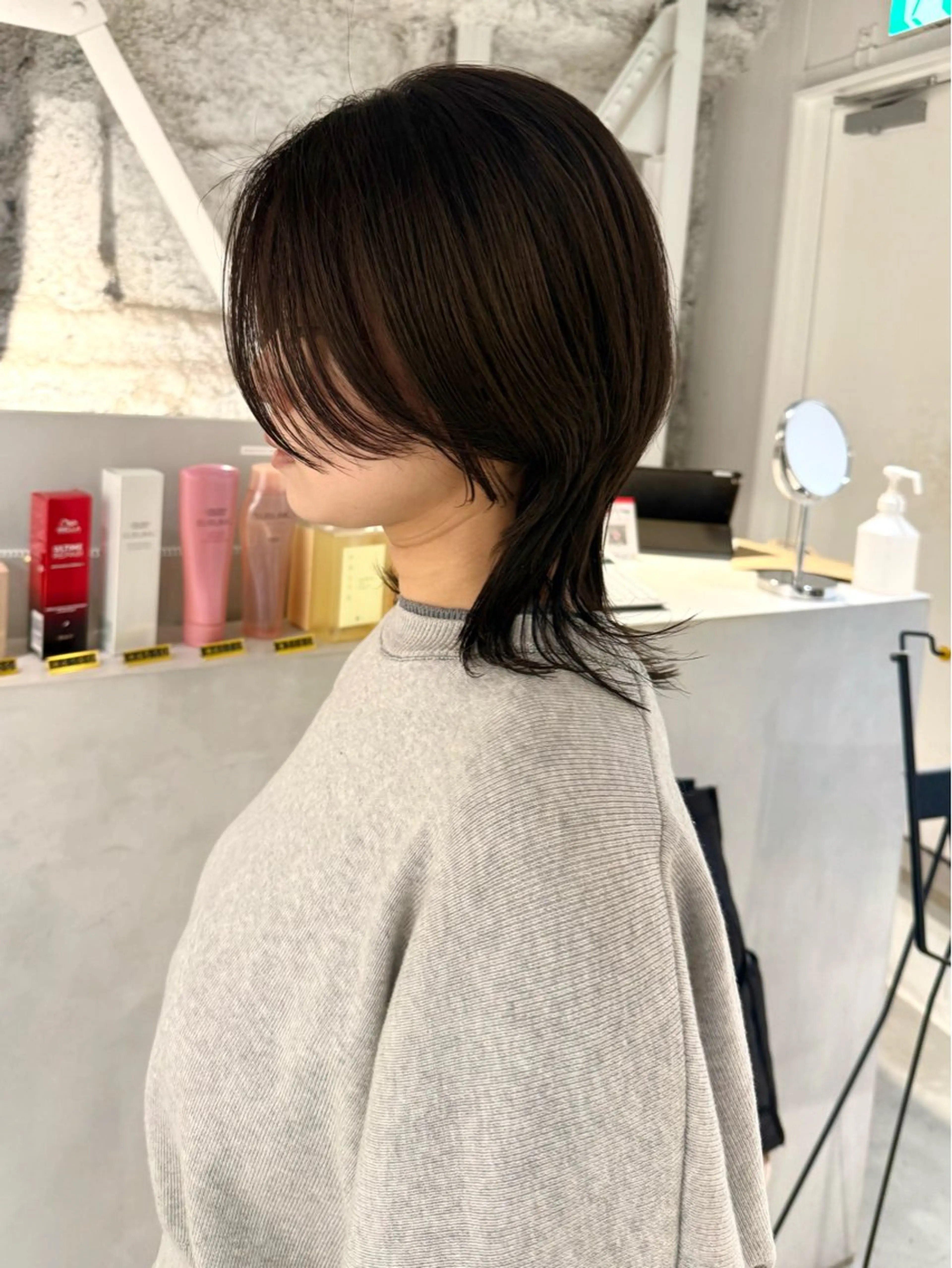 ショート カット ヘアカラー 骨格診断で絶対可愛い ✨丸みショート✨凌弥のヘアスタイル