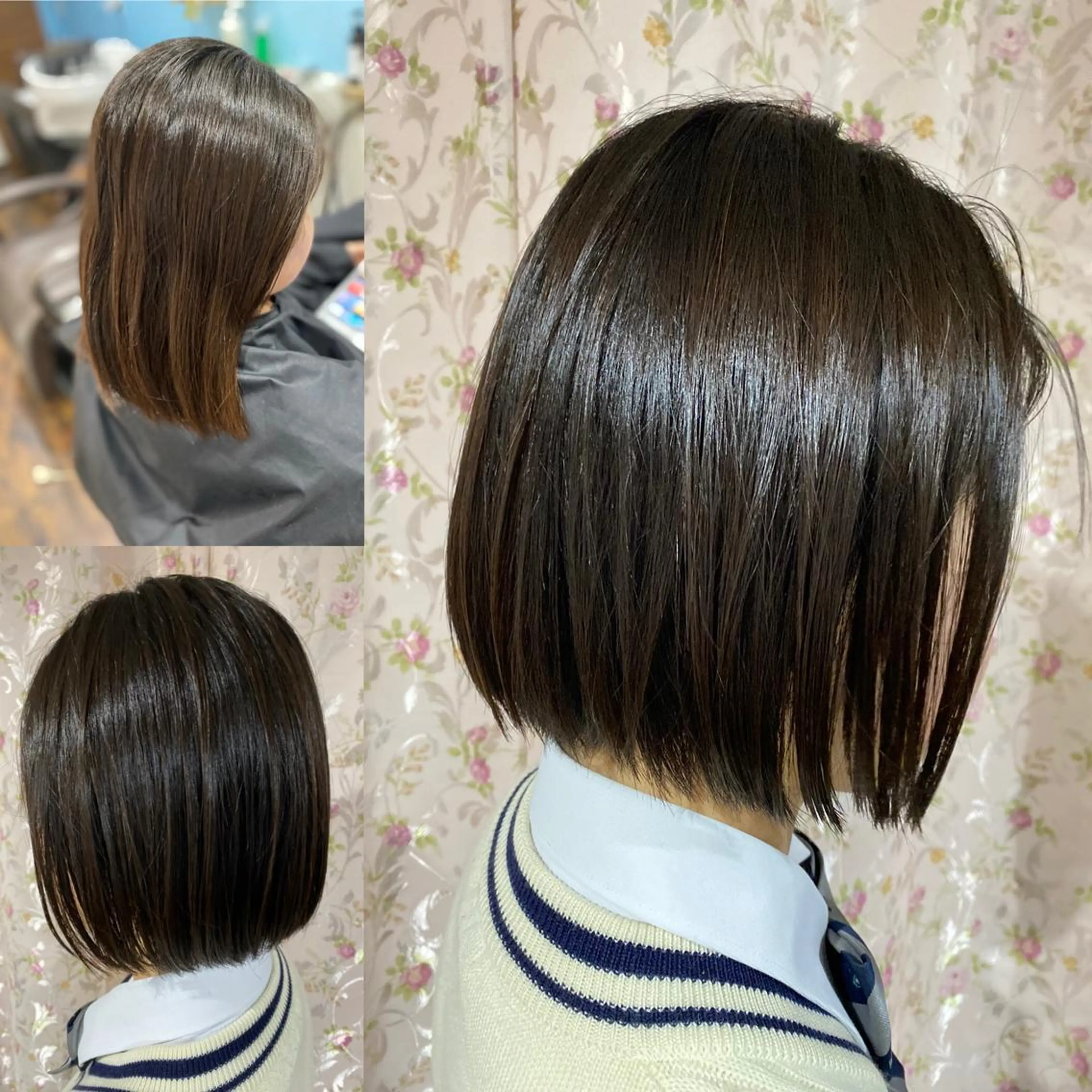 ミディアム 縮毛矯正 glosstokyo所属・くせ改善師 髪質改善師ゴトウのヘアスタイル