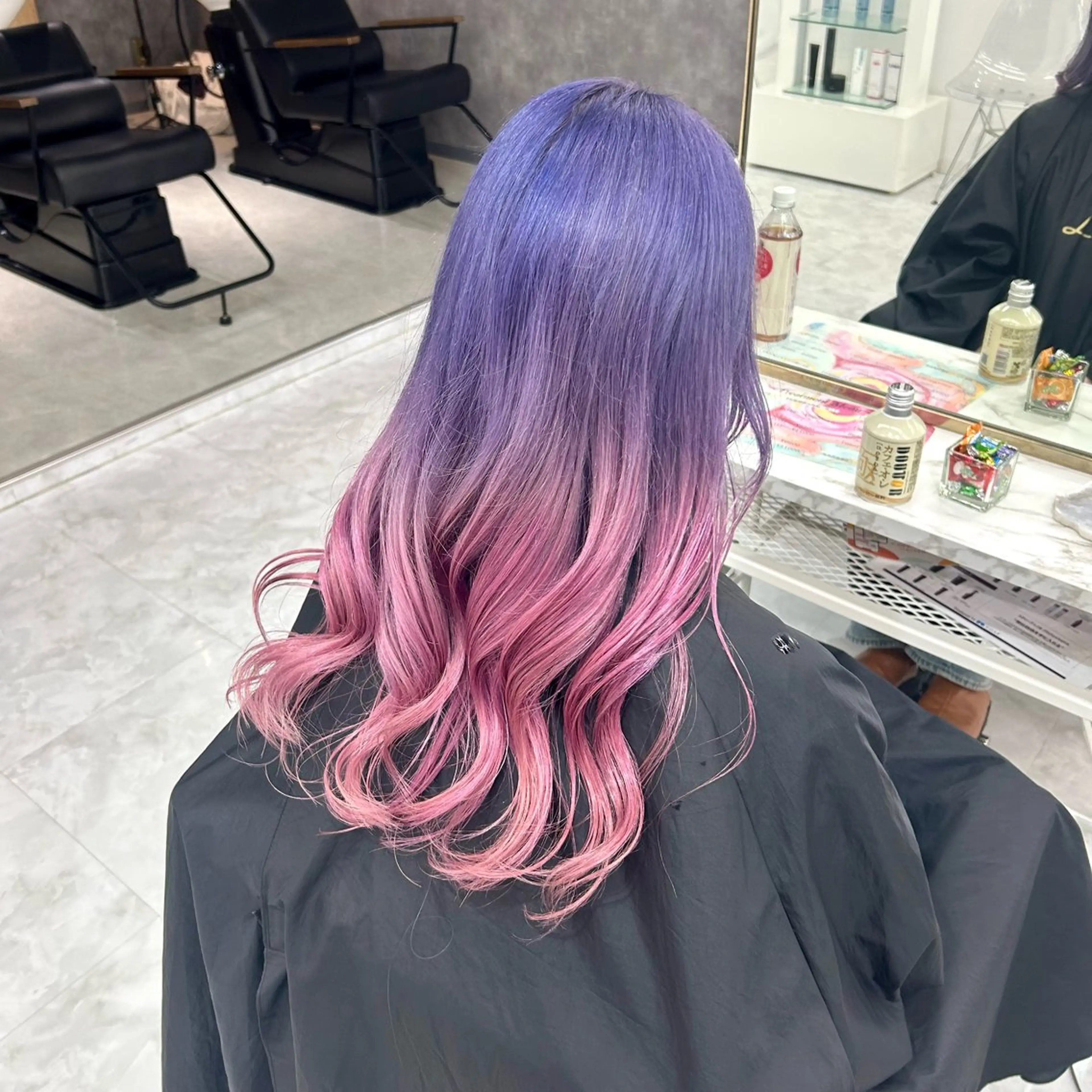 ロング カラー 🥀YUIHA🥀 テザインカラー♥のヘアスタイル