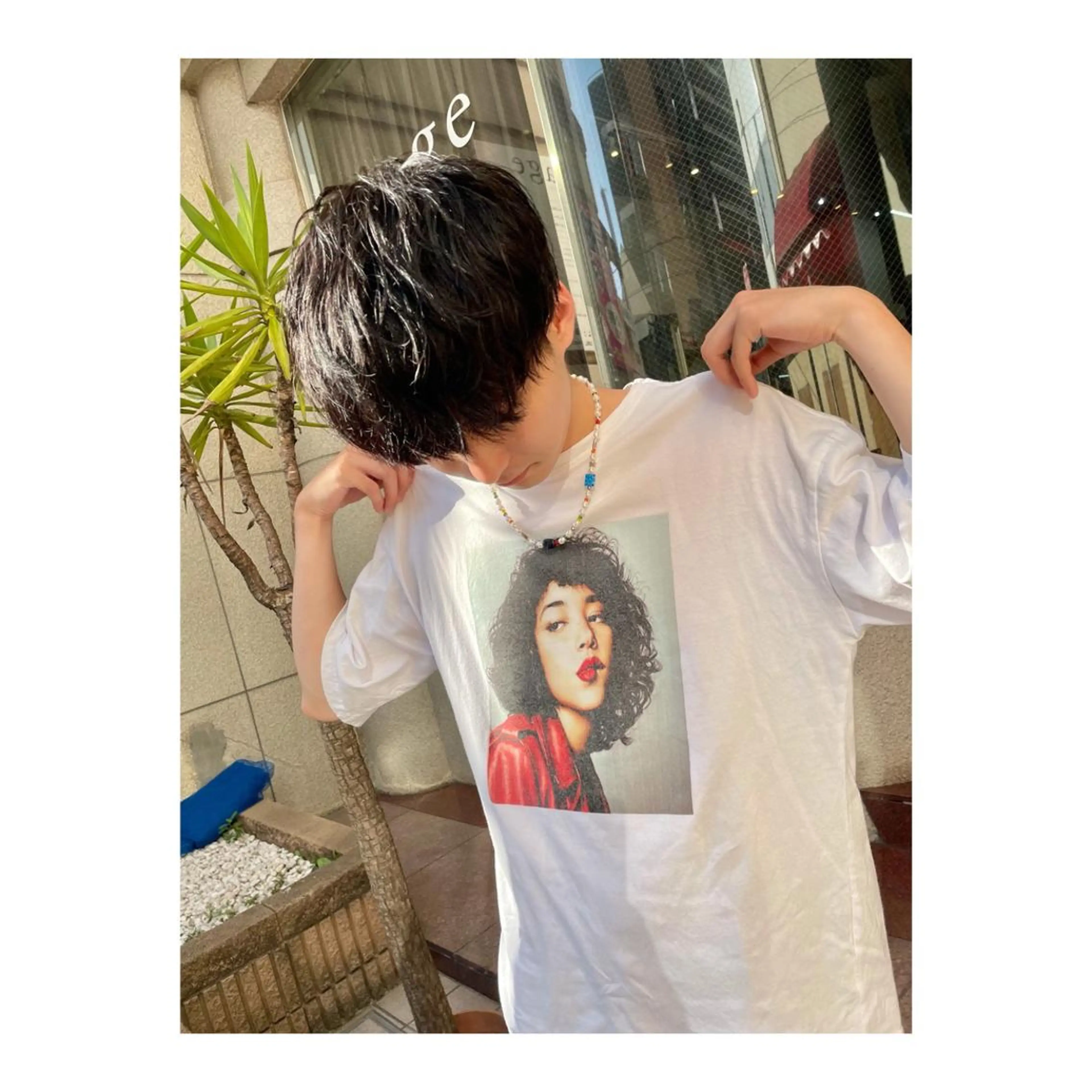 ショート パーマ メンズ ange☞ soutaのヘアスタイル