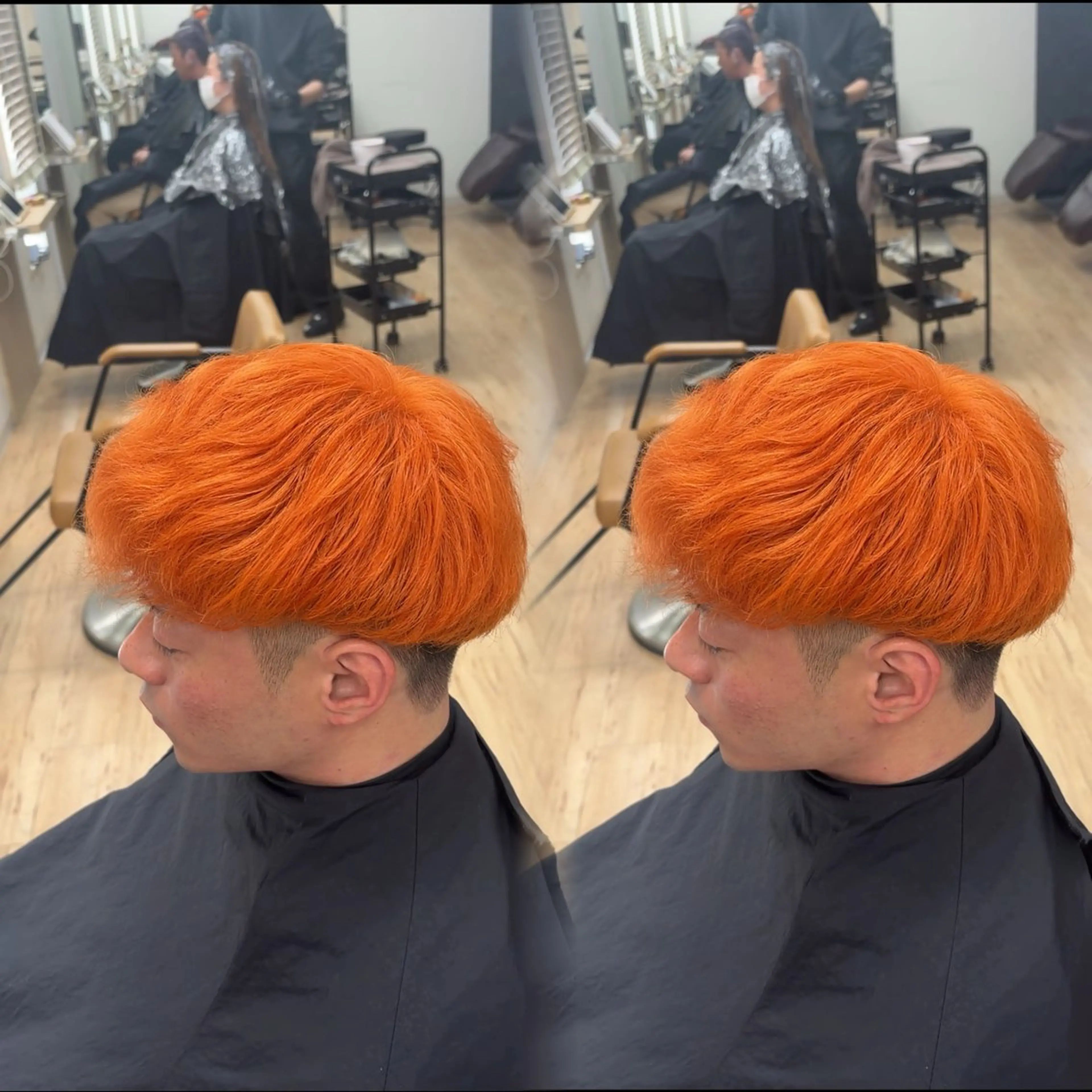 メンズ メンズブリーチ ヘアカラー 葉南 /LIANのヘアスタイル