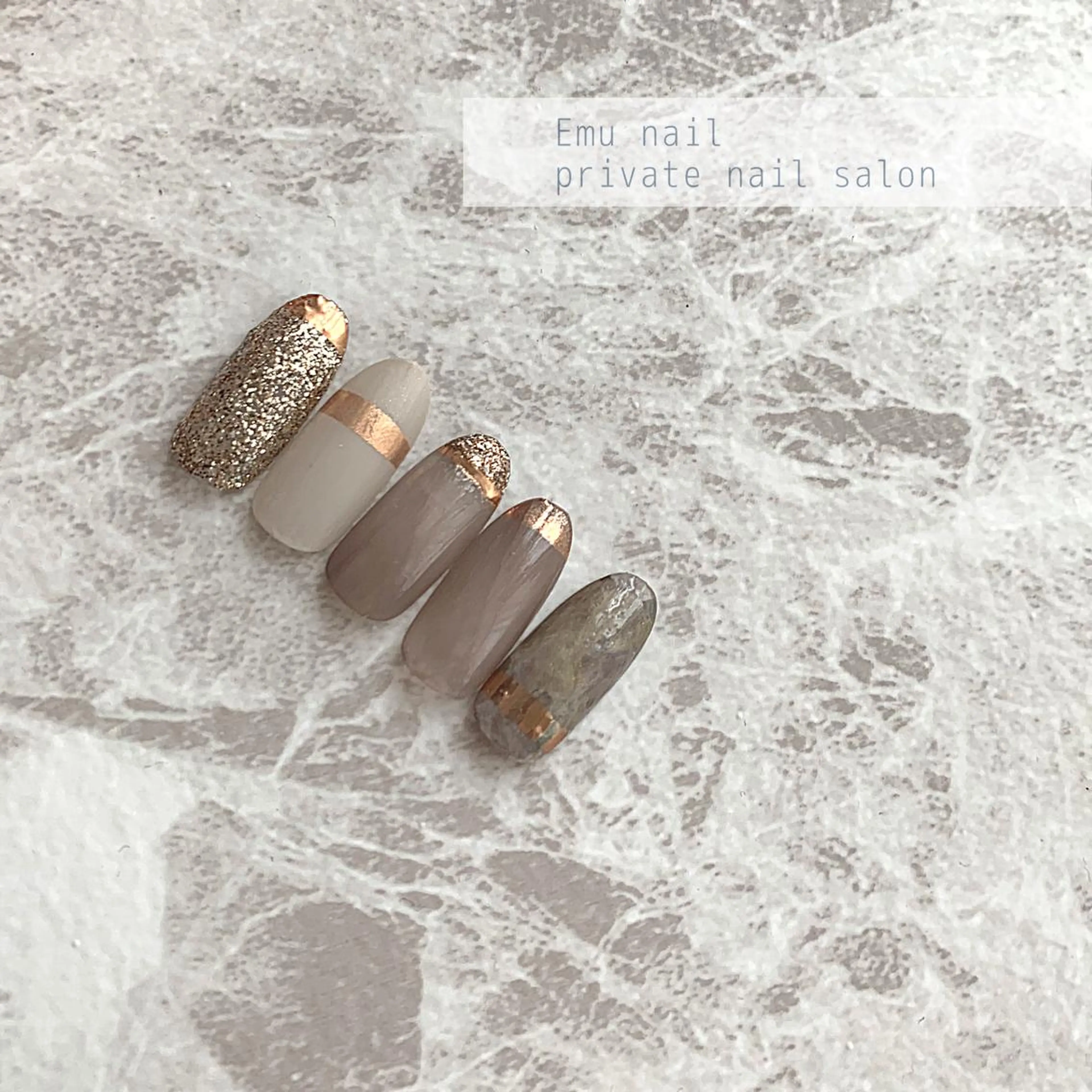 ネイル ニュアンスネイル emu nailのネイルデザイン