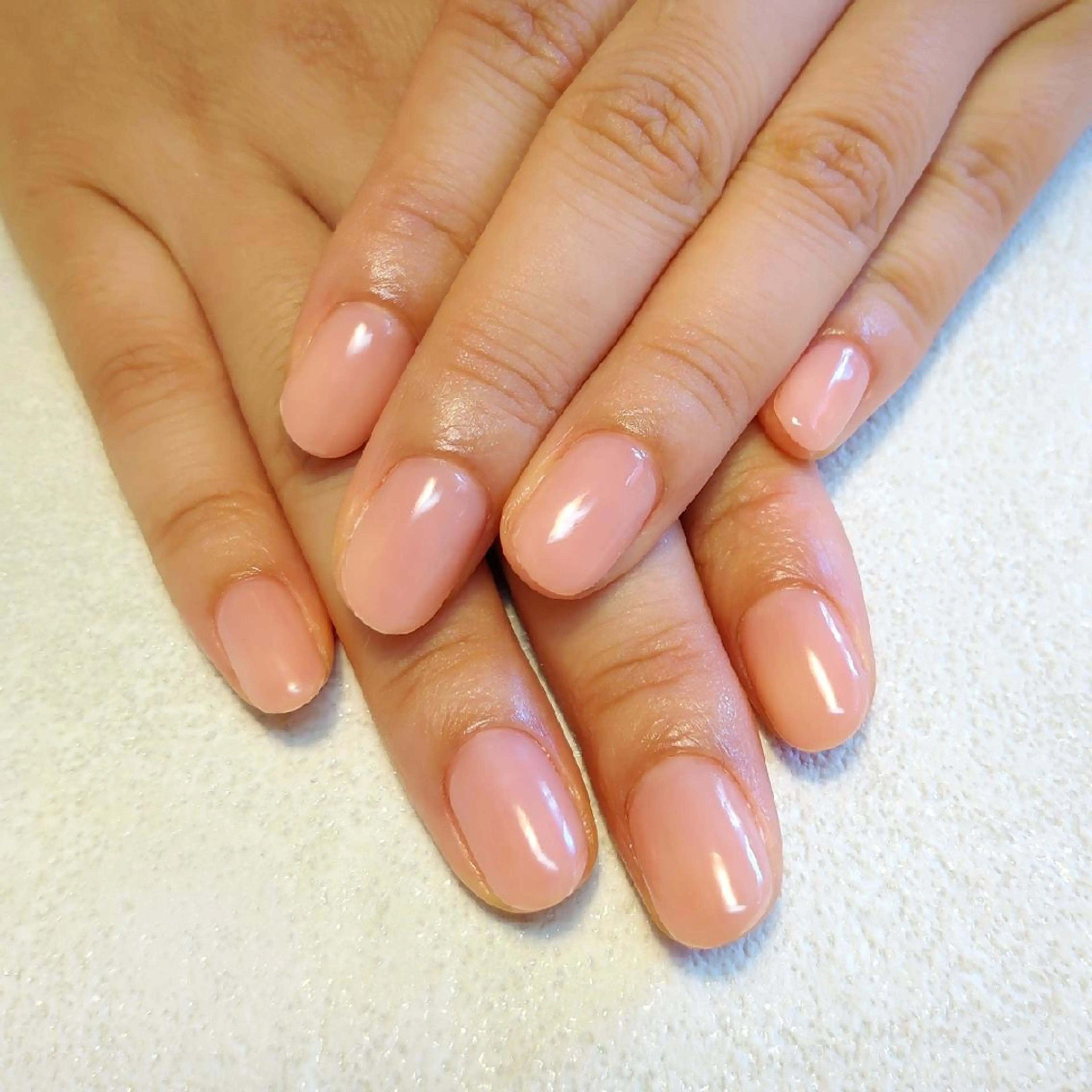 ネイル ワンカラーネイル ジェヌインネイル 河内のネイルデザイン