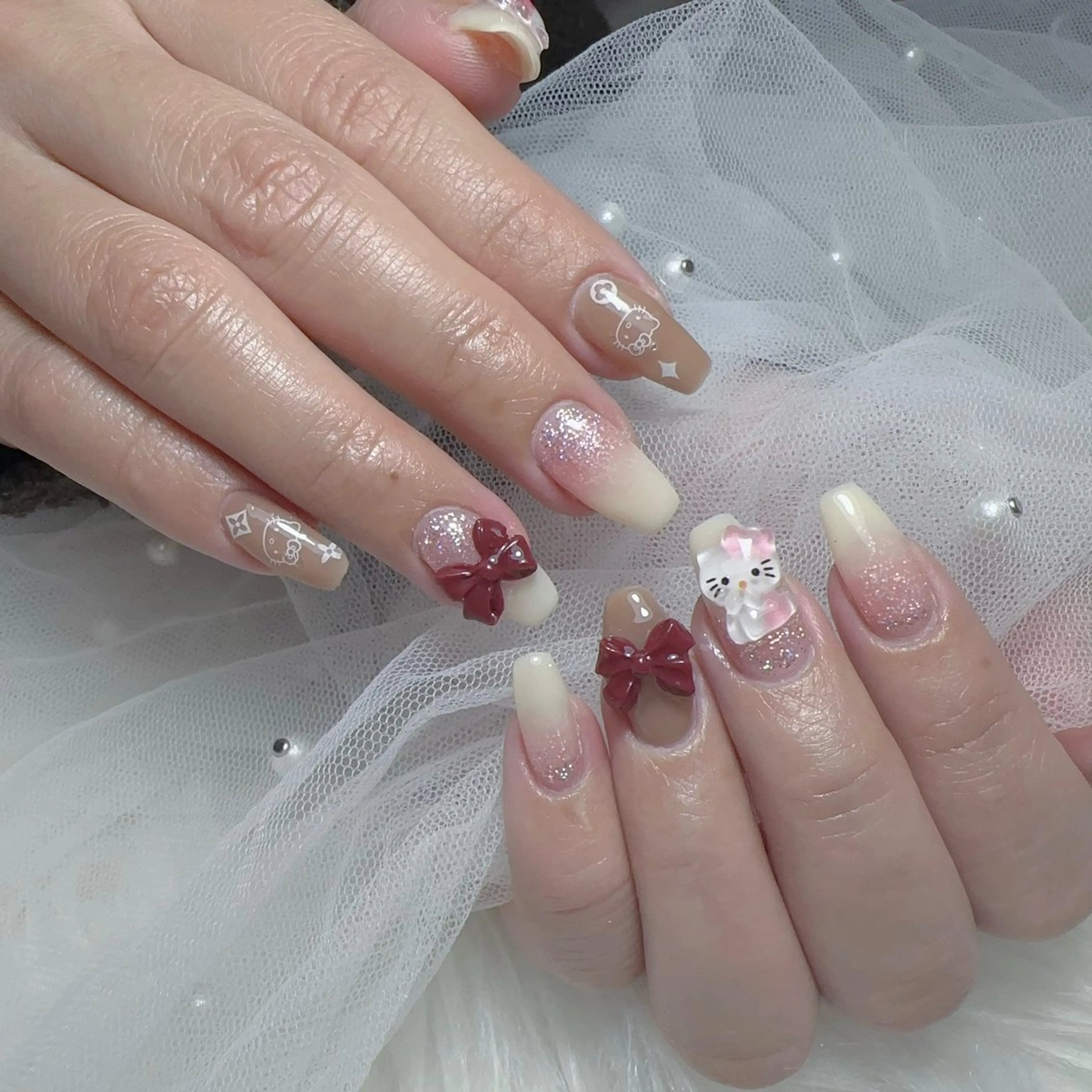 ネイル 持ち込み 高橋 ユキのネイルデザイン