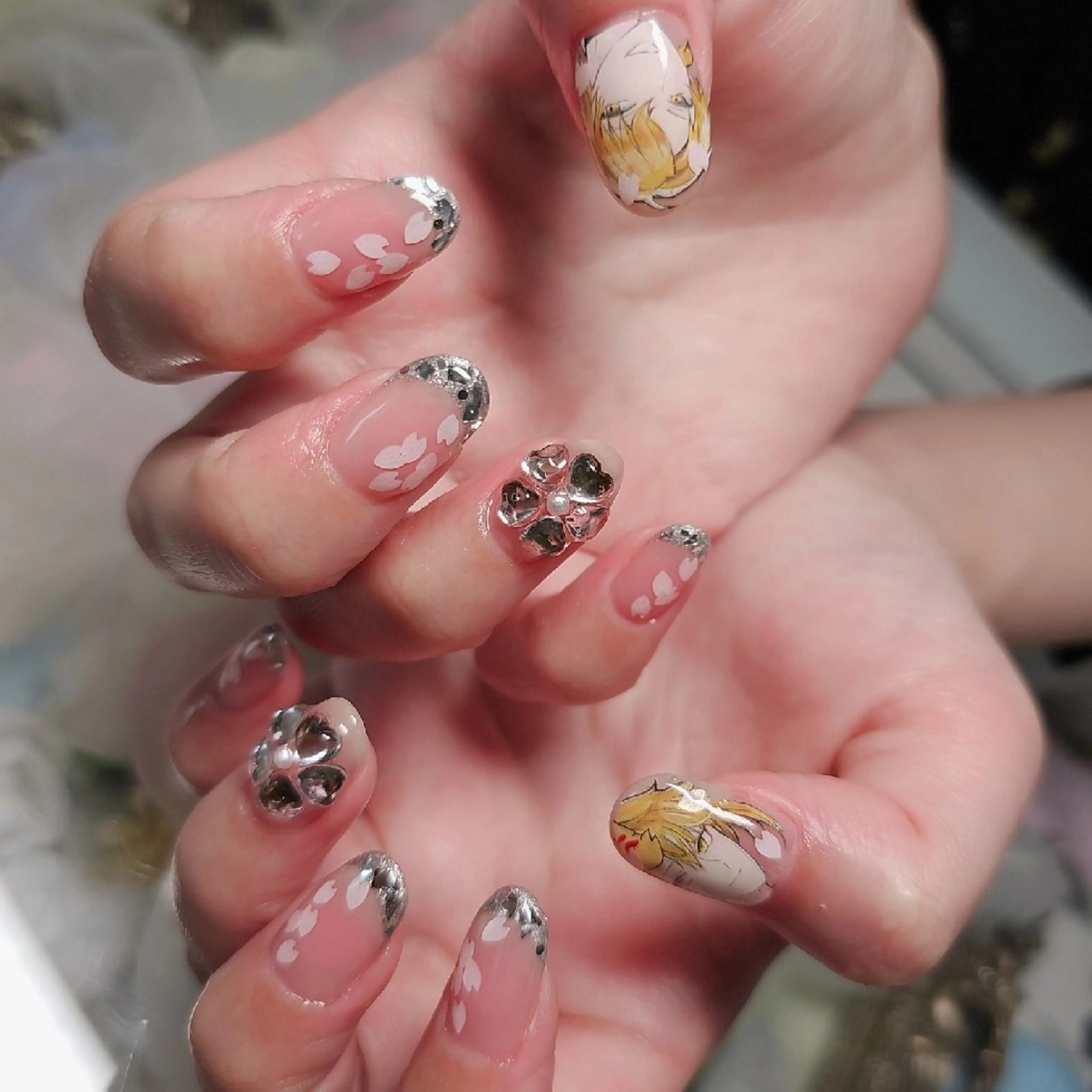 ネイル ハンドネイル ハンドケア おで@ oderi_nailのネイルデザイン