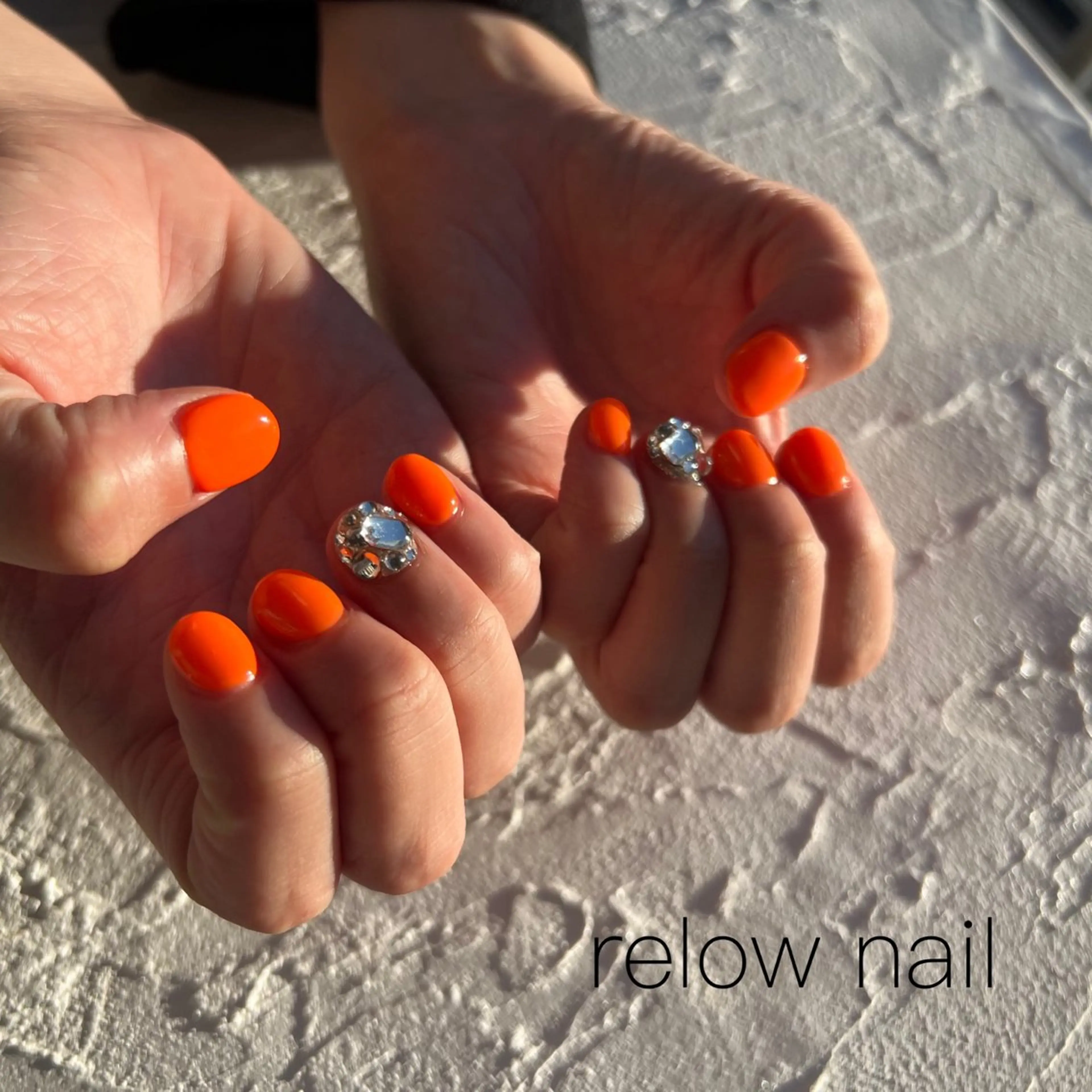 ネイル 持ち込み ワンカラーネイル イシヅカ /relownailのネイルデザイン