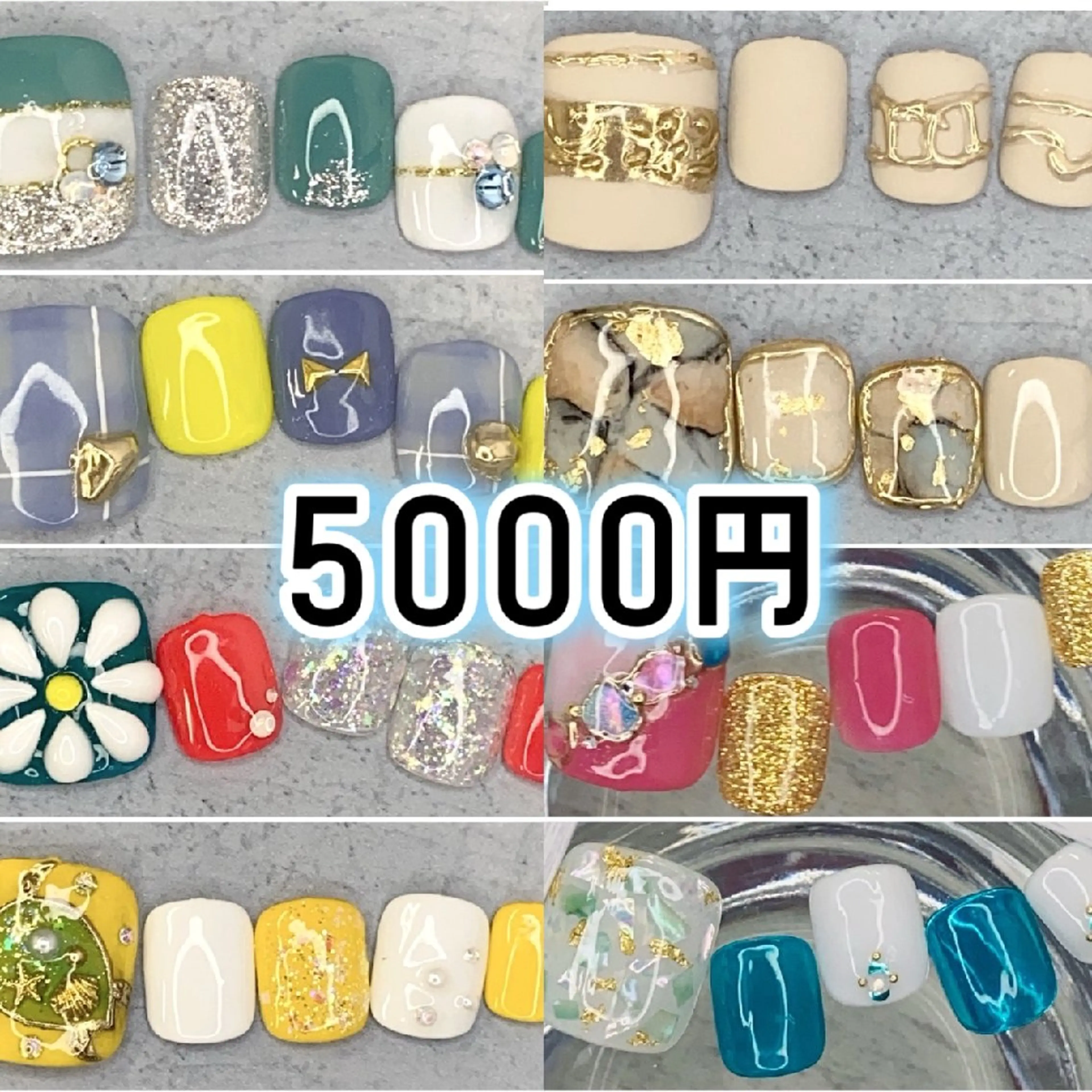 ネイル フットネイル フットネイル Milana 川瀬のネイルデザイン