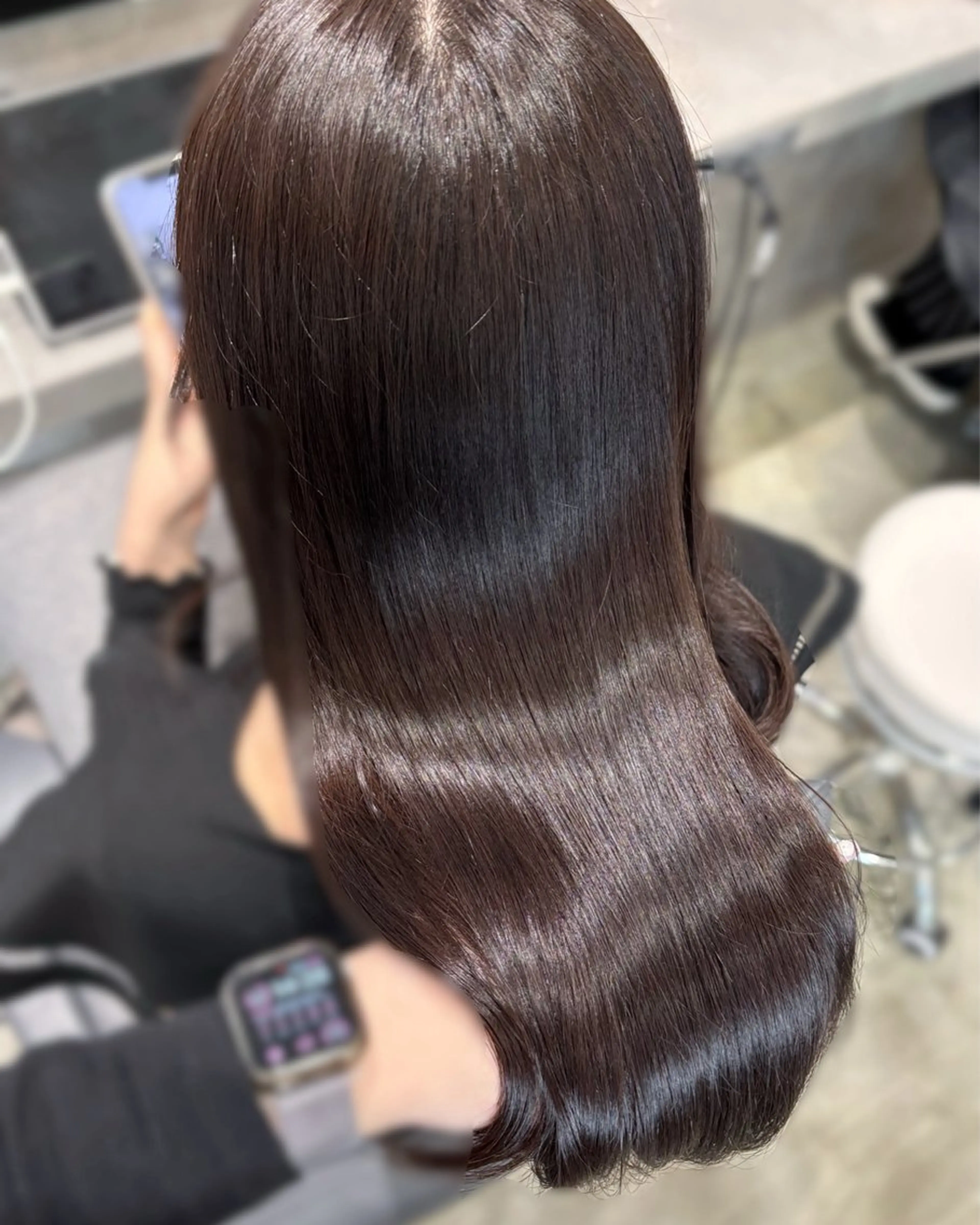 ロング カラー ブラウンカラー ヘアカラー 新宿⋆✦ Maoのヘアスタイル