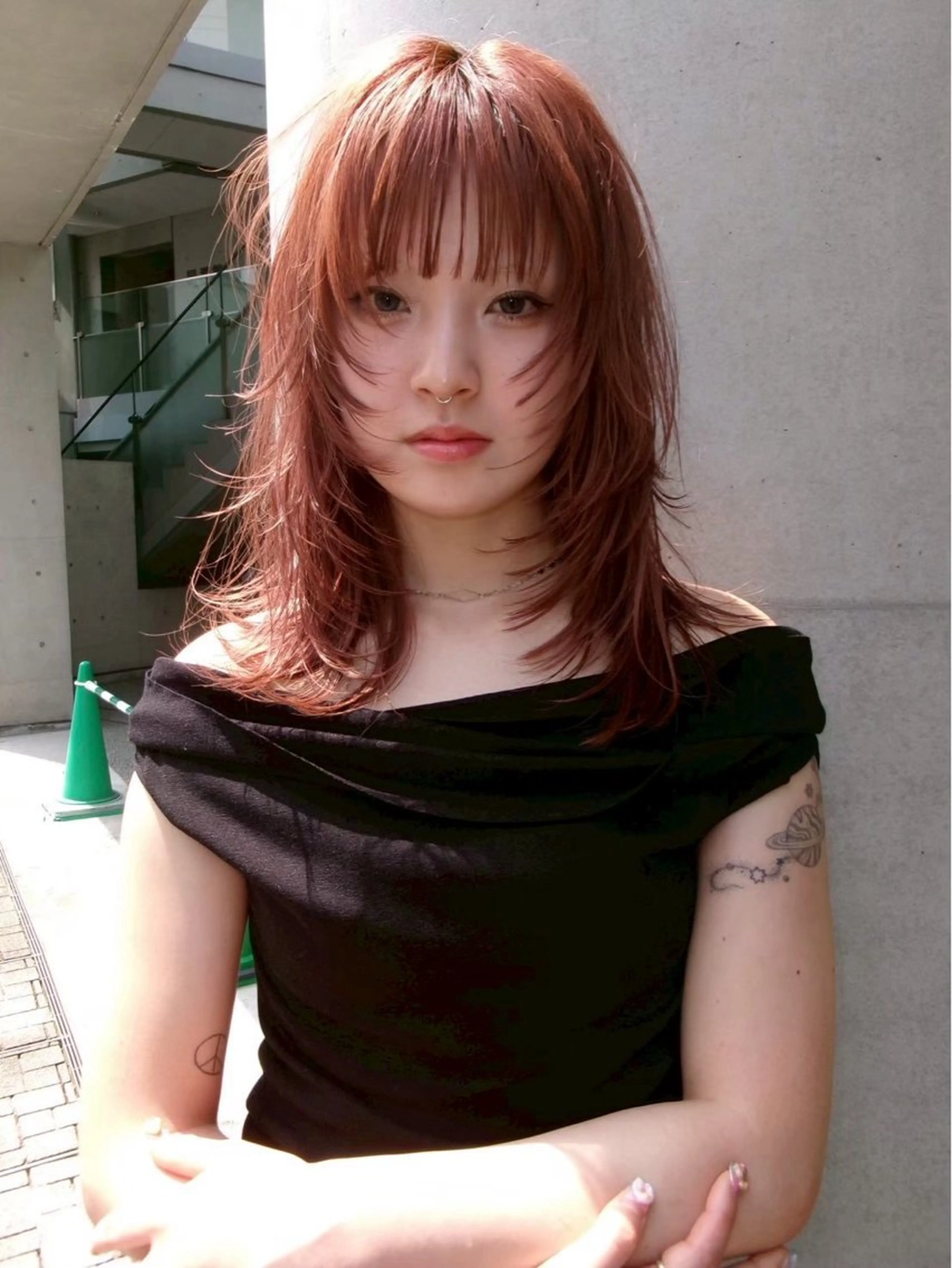 カラー ヘアカラー YUA 🧁🐩🧚のヘアスタイル