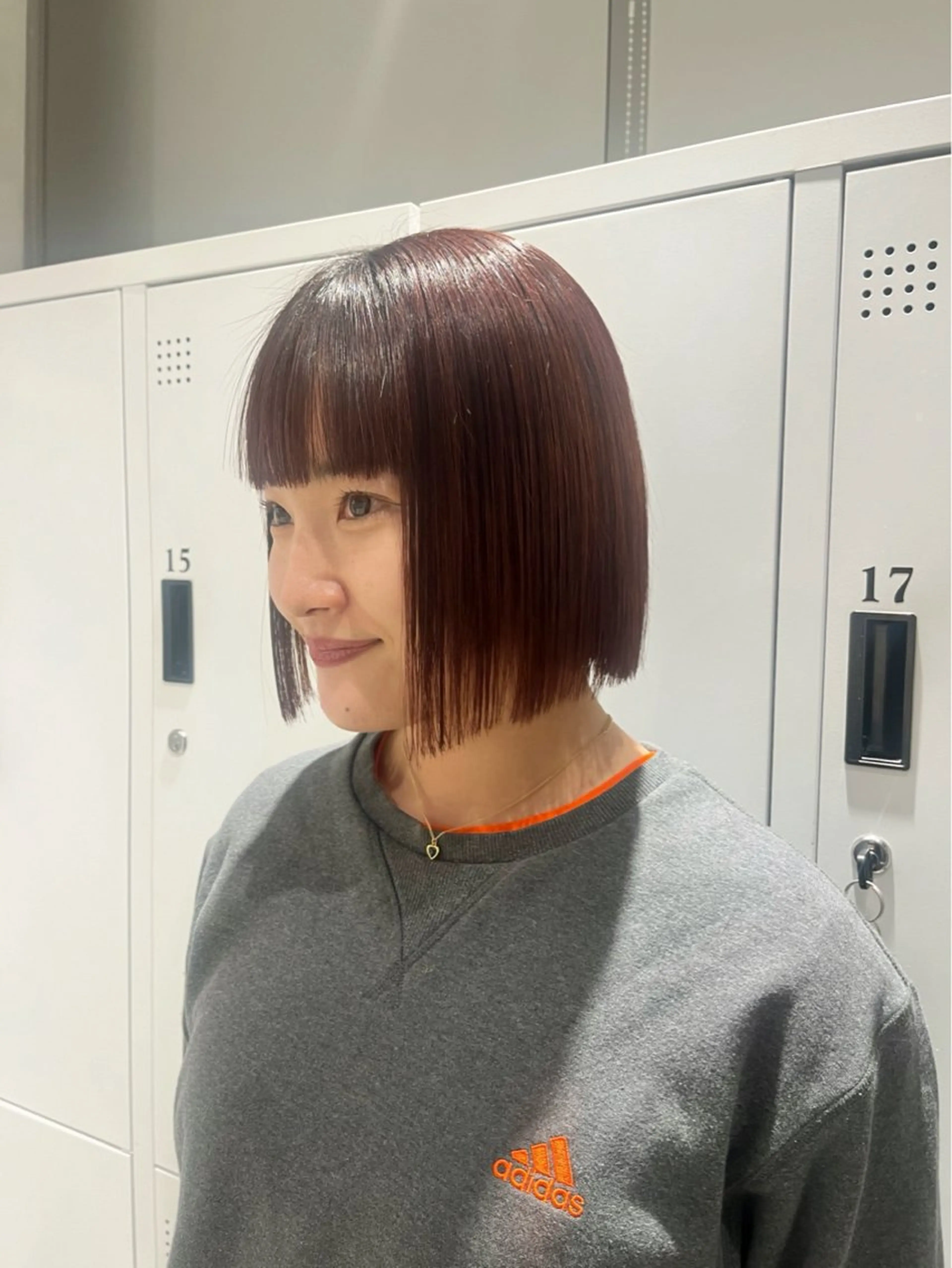 ショート カラー カット ヘアカラー トリートメント ボブ/ベージュ/ パーマ🪿近森ゆいのヘアスタイル