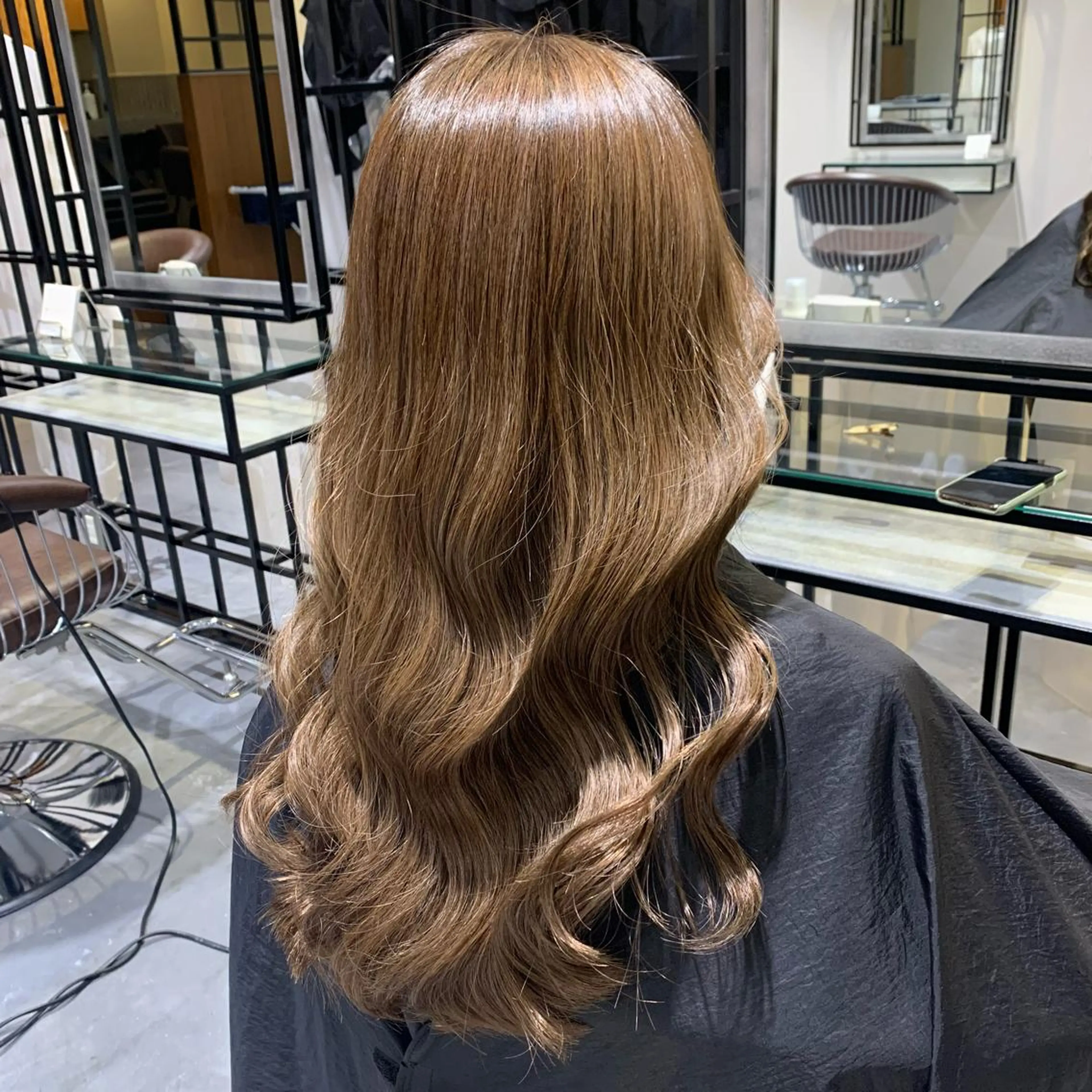 ロング カラー ヘアアレンジ ブリーチ 透明感カラー ハイライトカラー ハイライト 池袋 🌼nana🌼のヘアスタイル