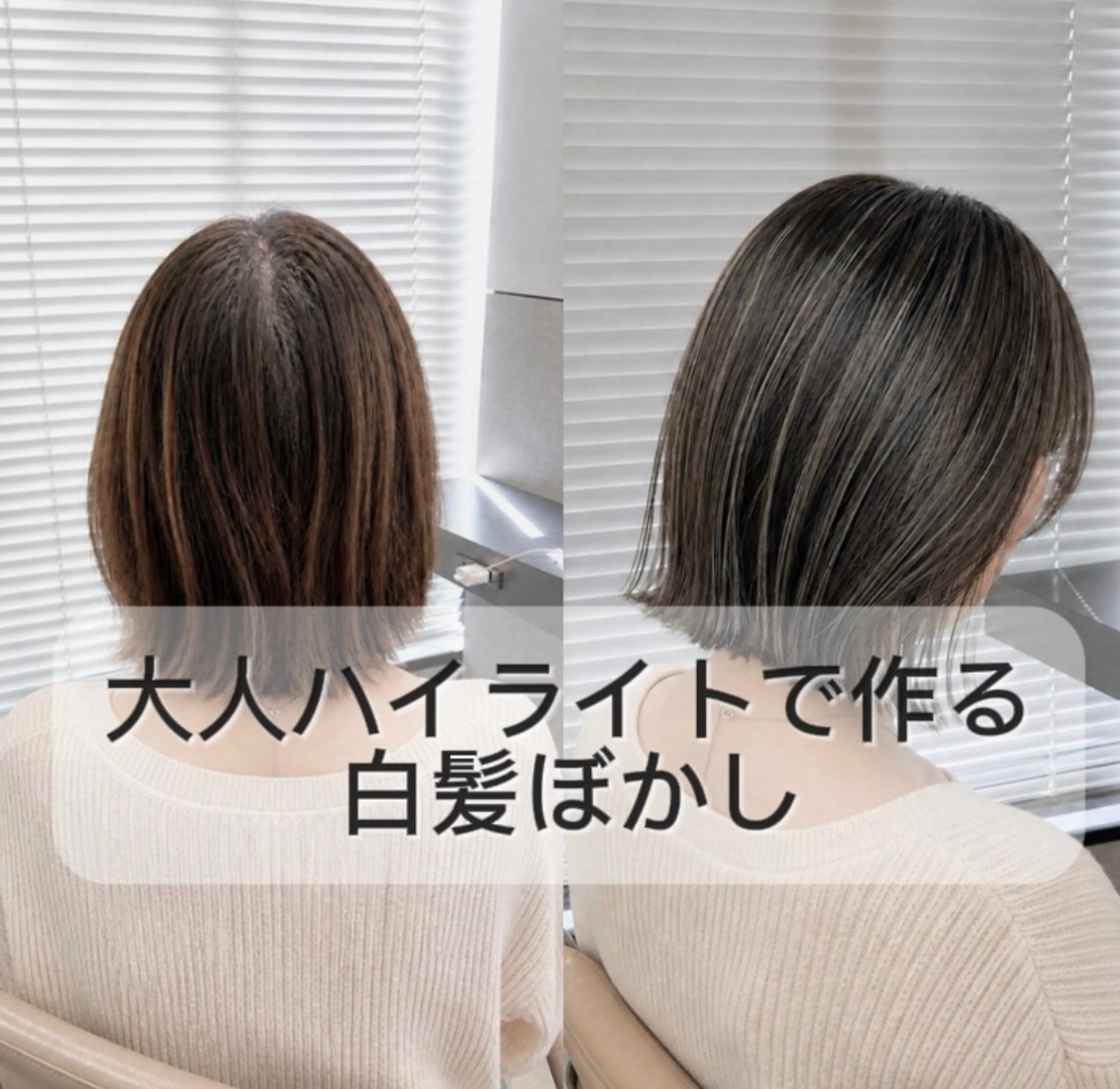 カラー ハイライトカラー hayakawa/ 白髪ぼかし・髪質改善のヘアスタイル