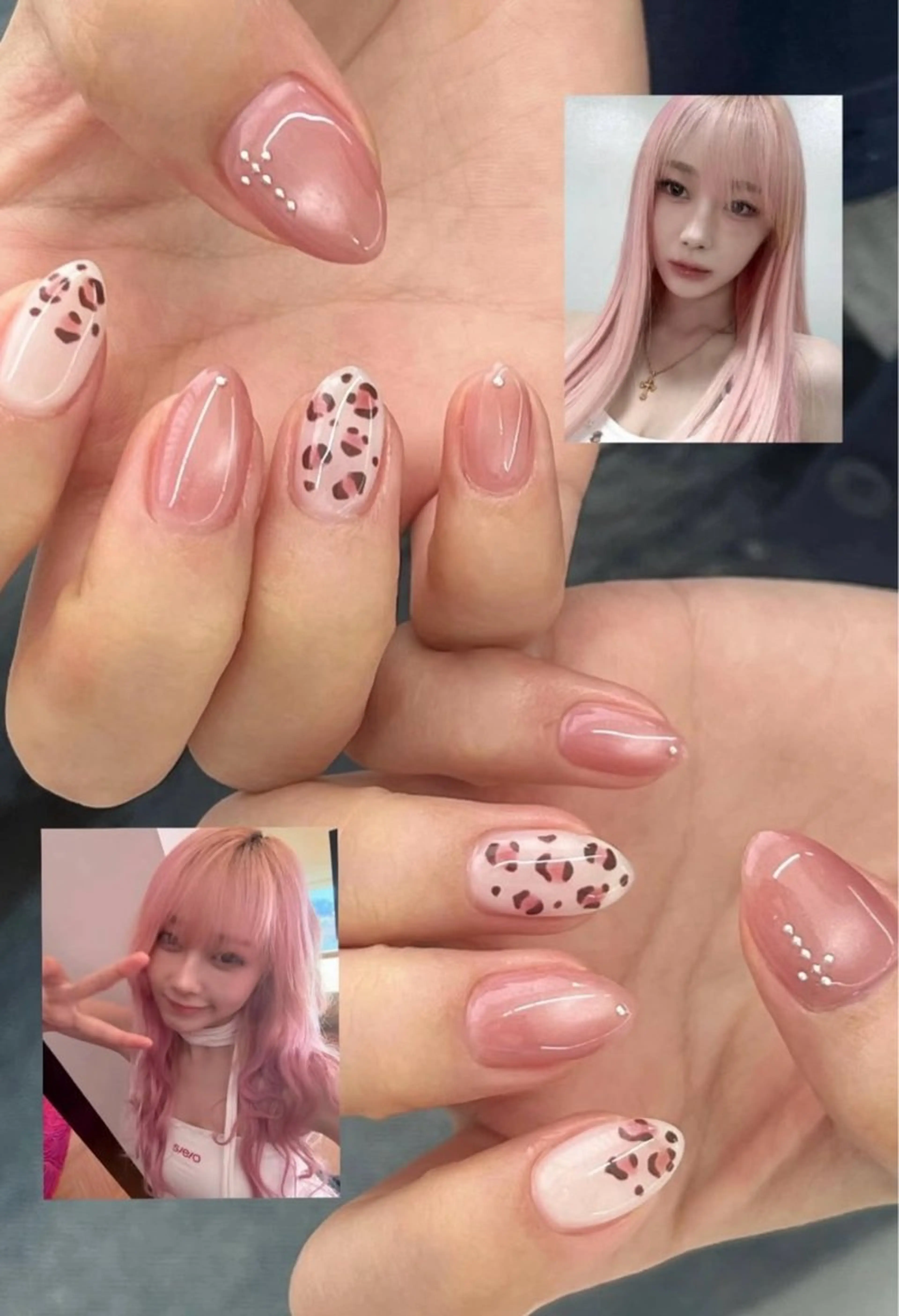 ネイル ハンドネイル キン グミのネイルデザイン