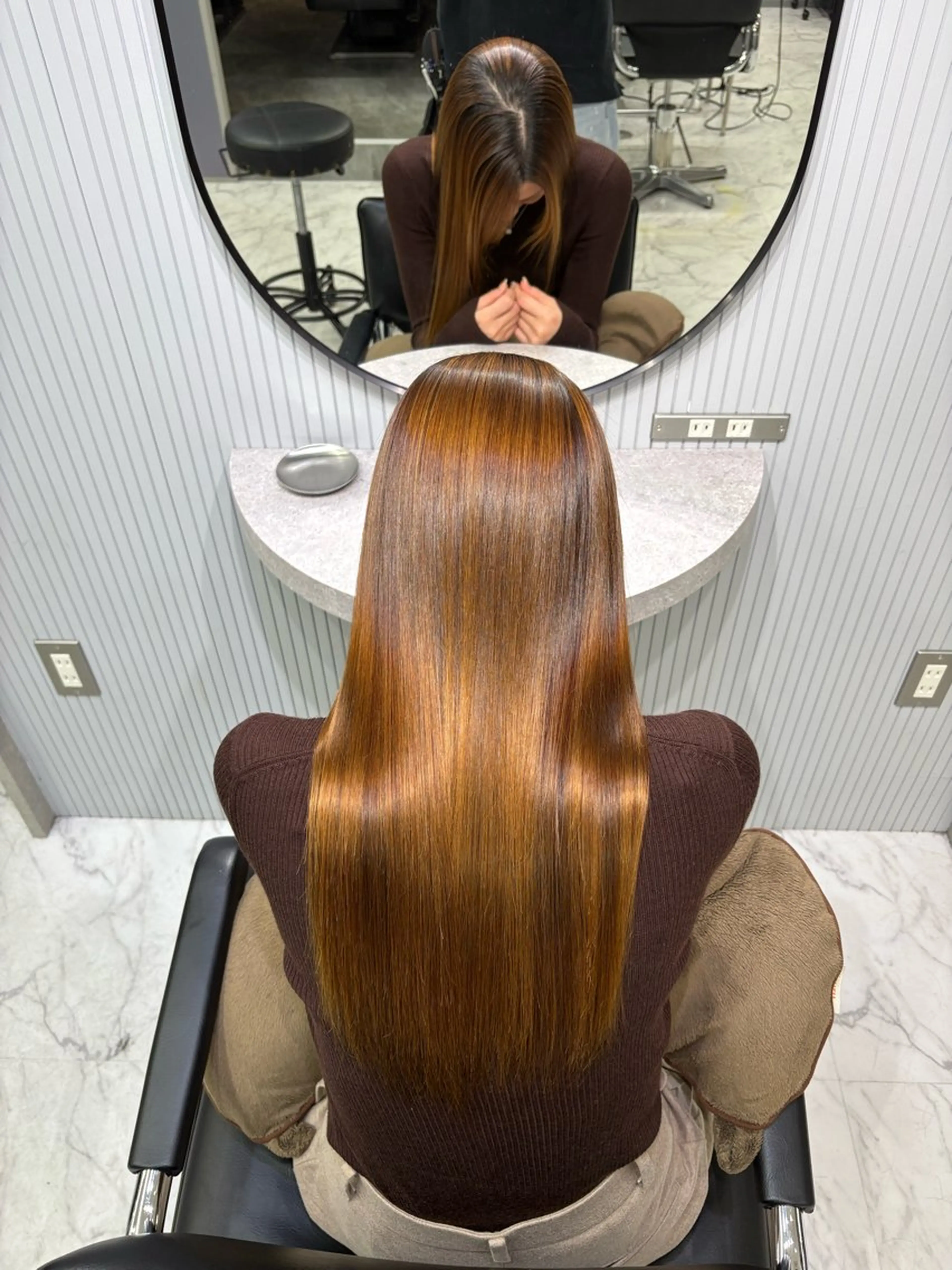 ロング RAF RYUTOのヘアスタイル