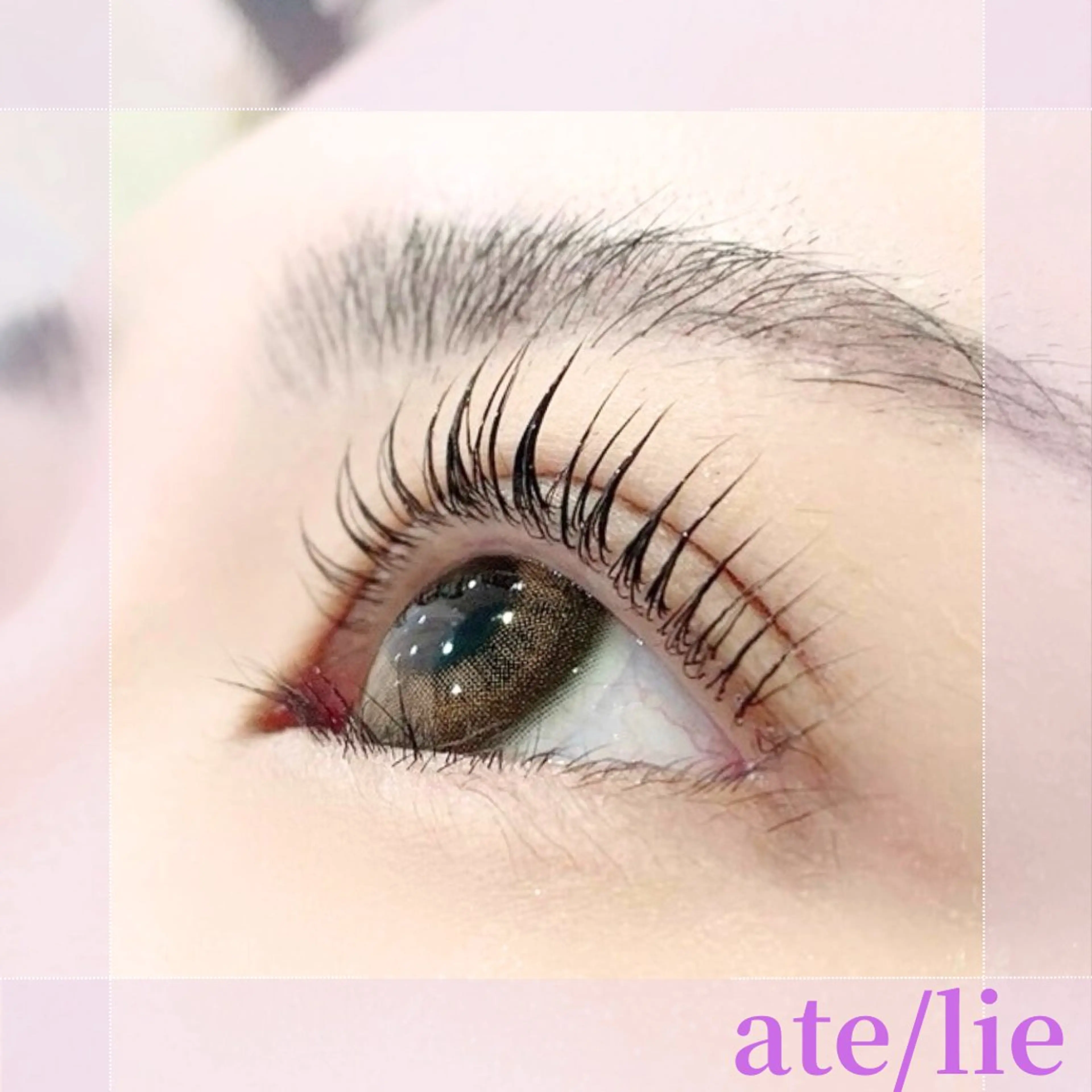 マツエク・マツパ マツパ ate/lie アテリアのマツエク・マツパデザイン