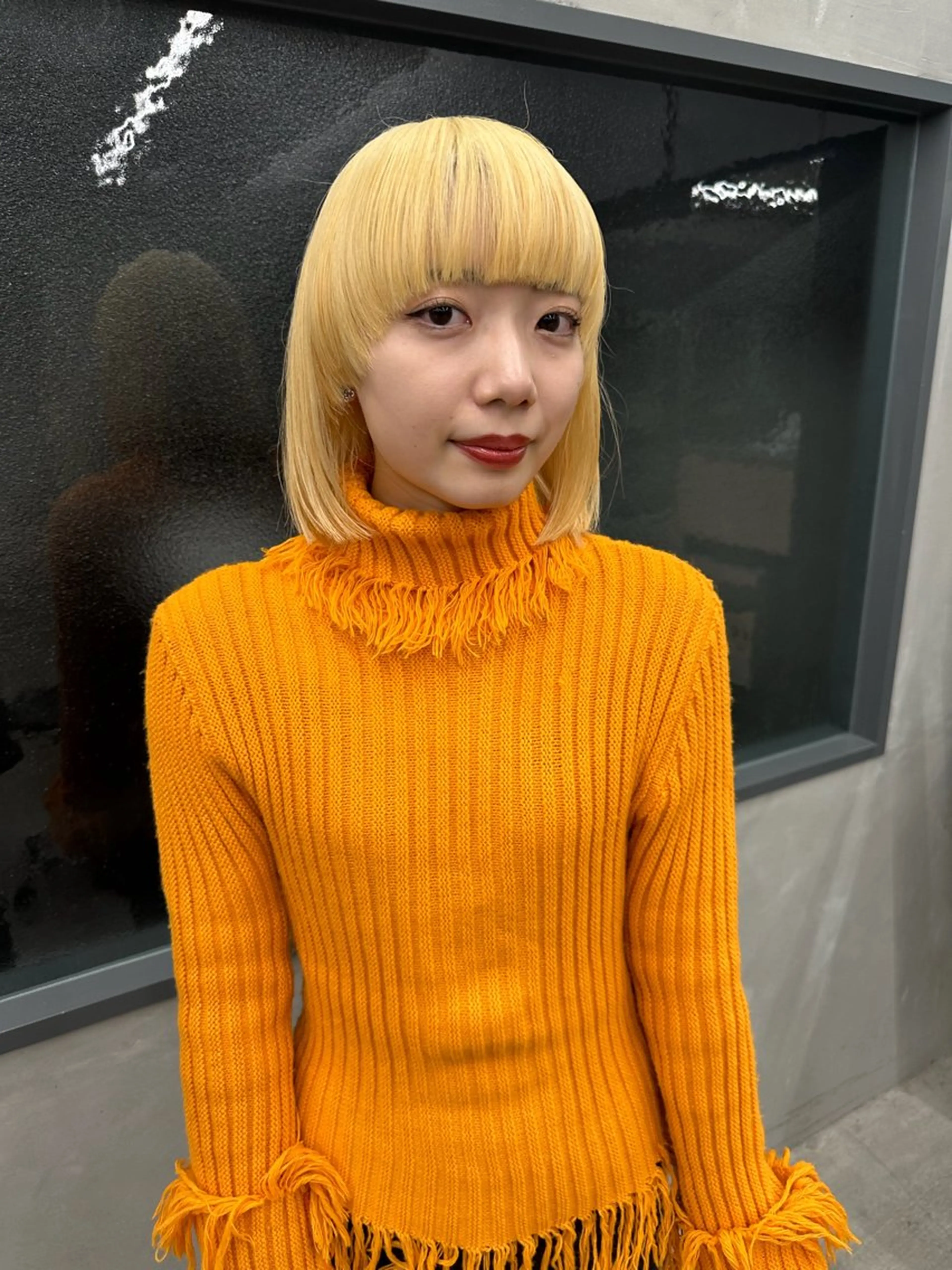 ミディアム カラー お悩み解決パーマ hana🩰のヘアスタイル