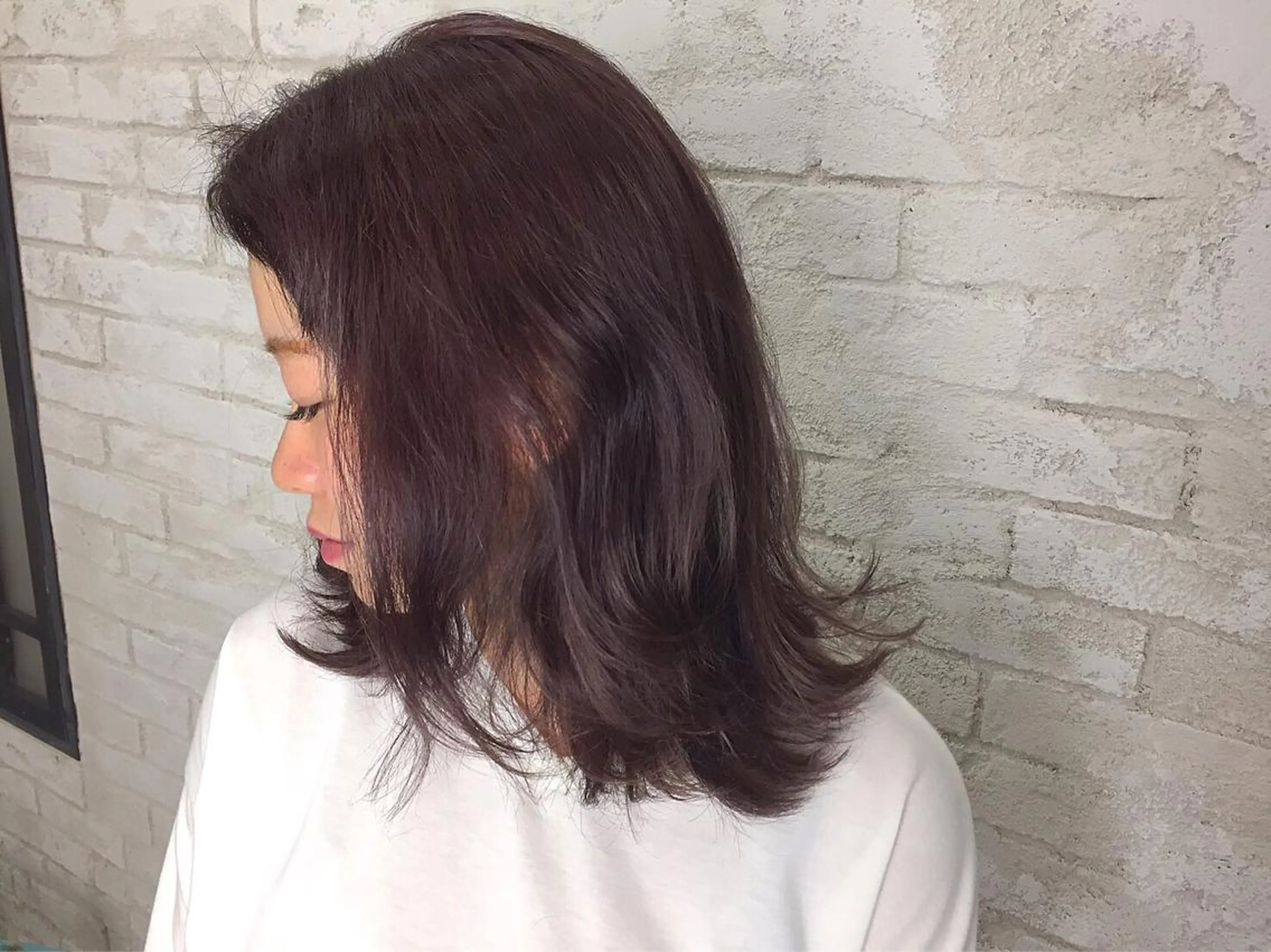 ミディアム カラー イルミナカラー boutique misakiのヘアスタイル