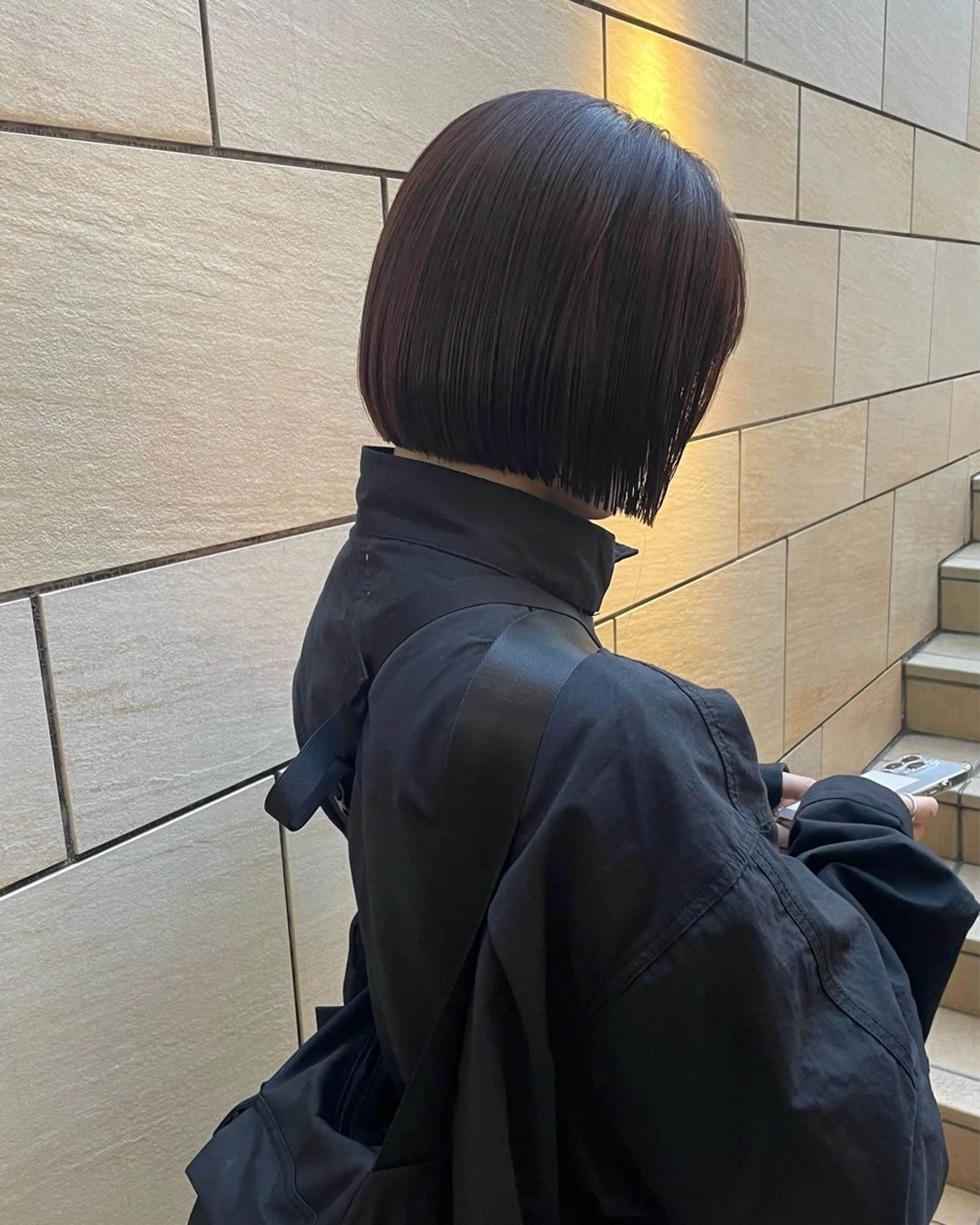 ミディアム カラー 切りっぱなしボブ ボブ 原宿/ケパーマ 🧺ユウマのヘアスタイル