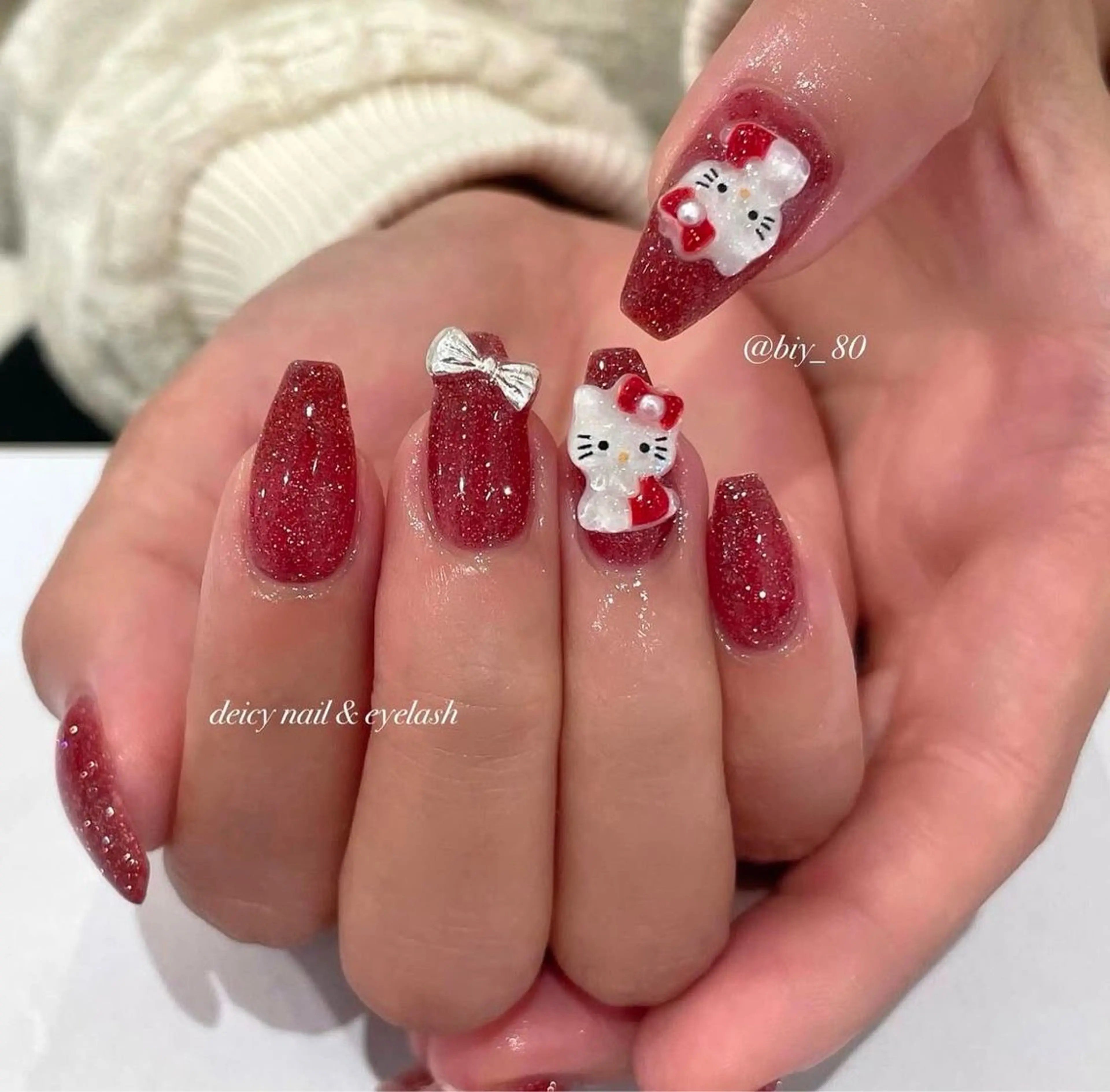 ネイル グラデーション ラメ(グリッター) マグネットネイル ミラーネイル ニュアンスネイル ハンドネイル Lumi de nailsのネイルデザイン