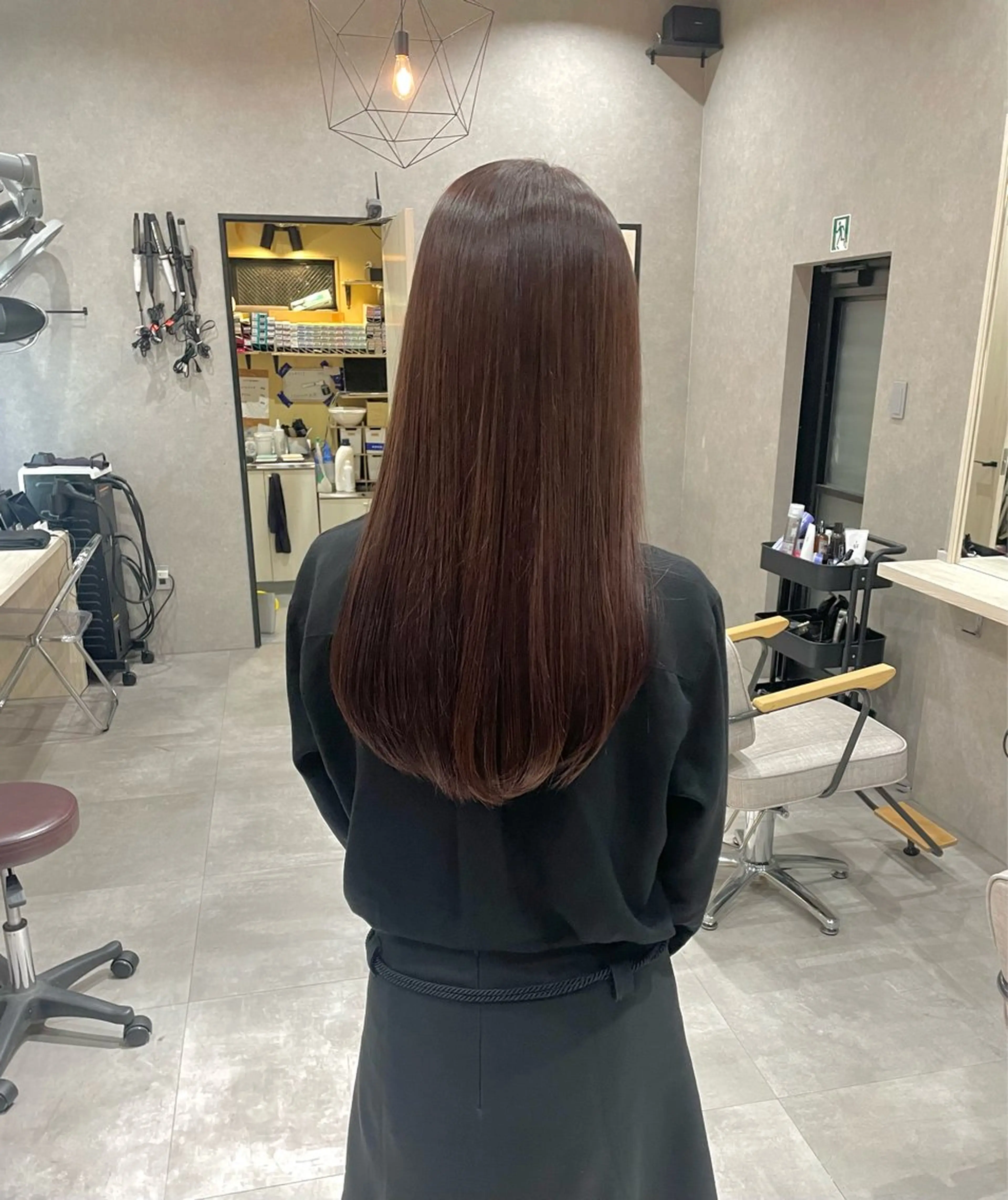 ロング カラー つちくら あみのヘアスタイル