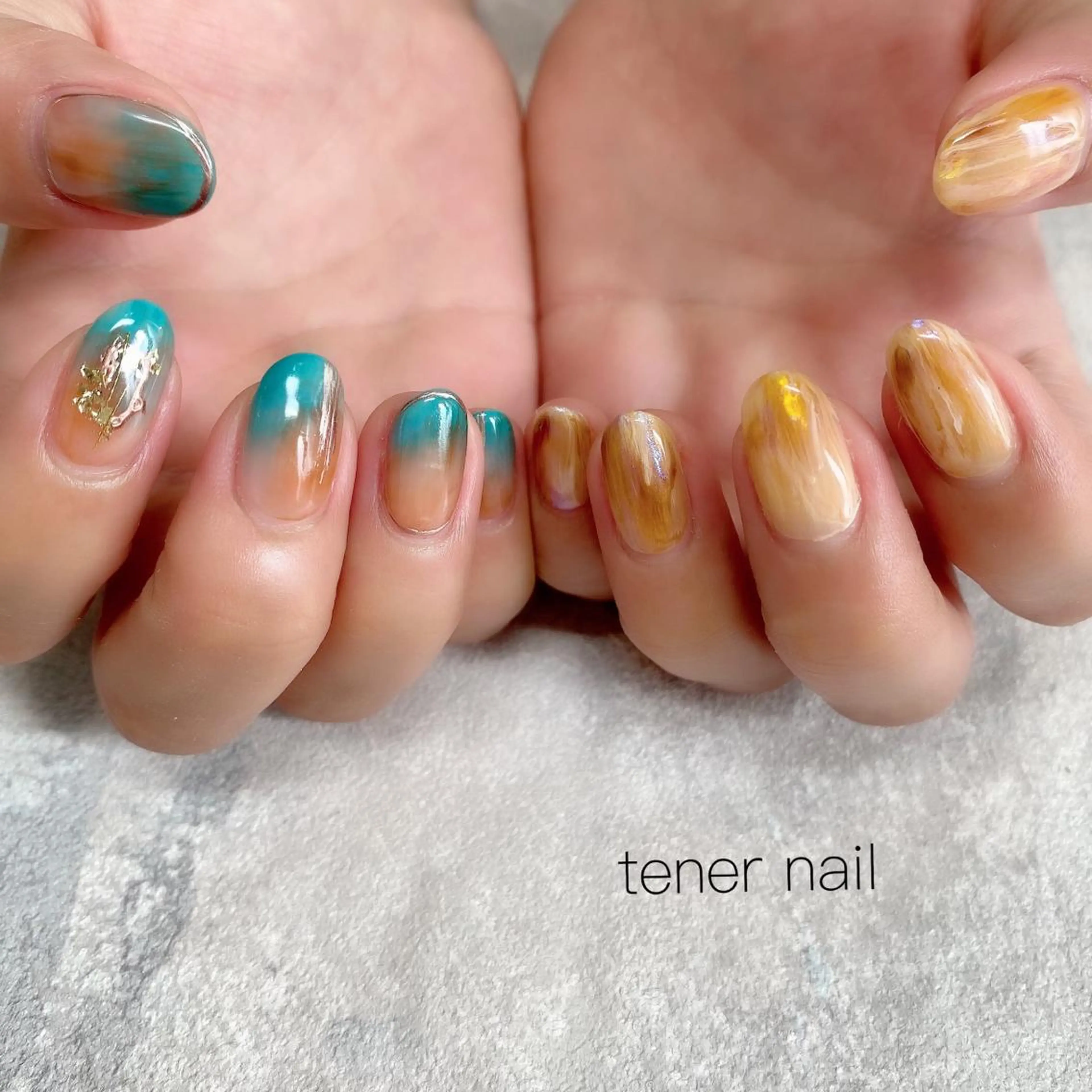 ネイル ニュアンスネイル テネルネイル tener nailのネイルデザイン