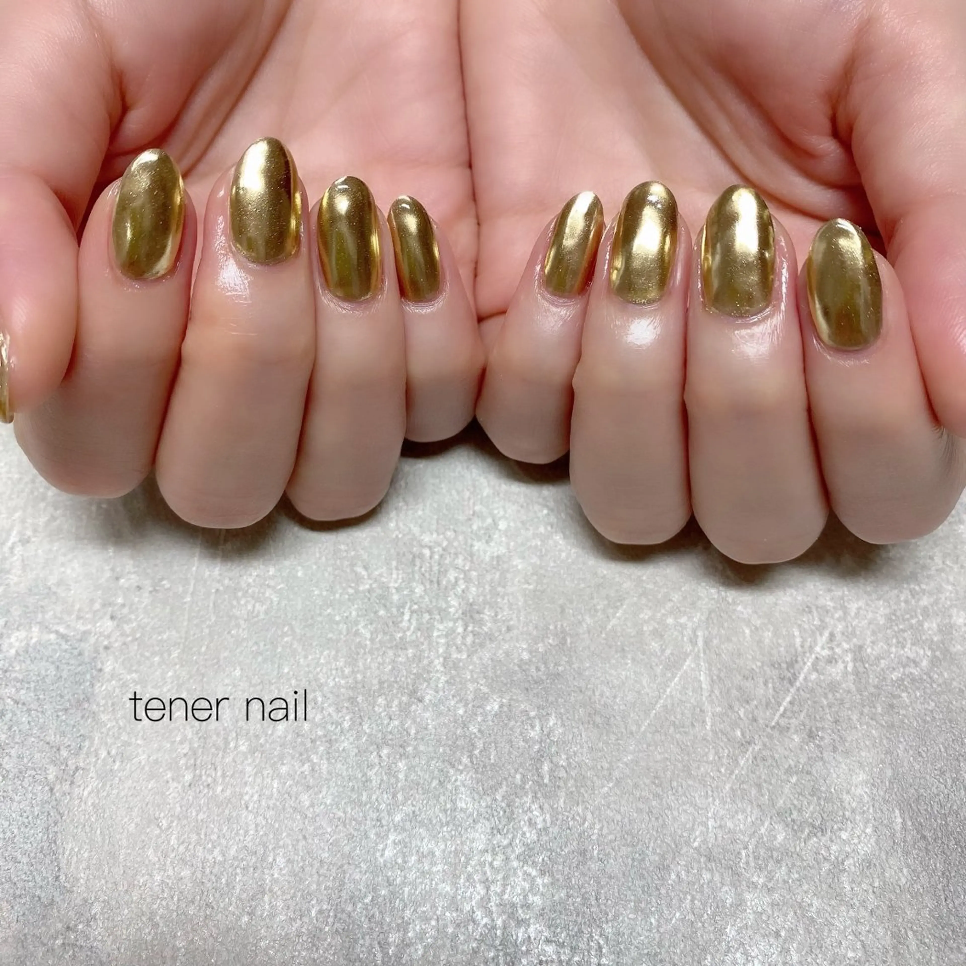 ネイル ゴールド テネルネイル tener nailのネイルデザイン