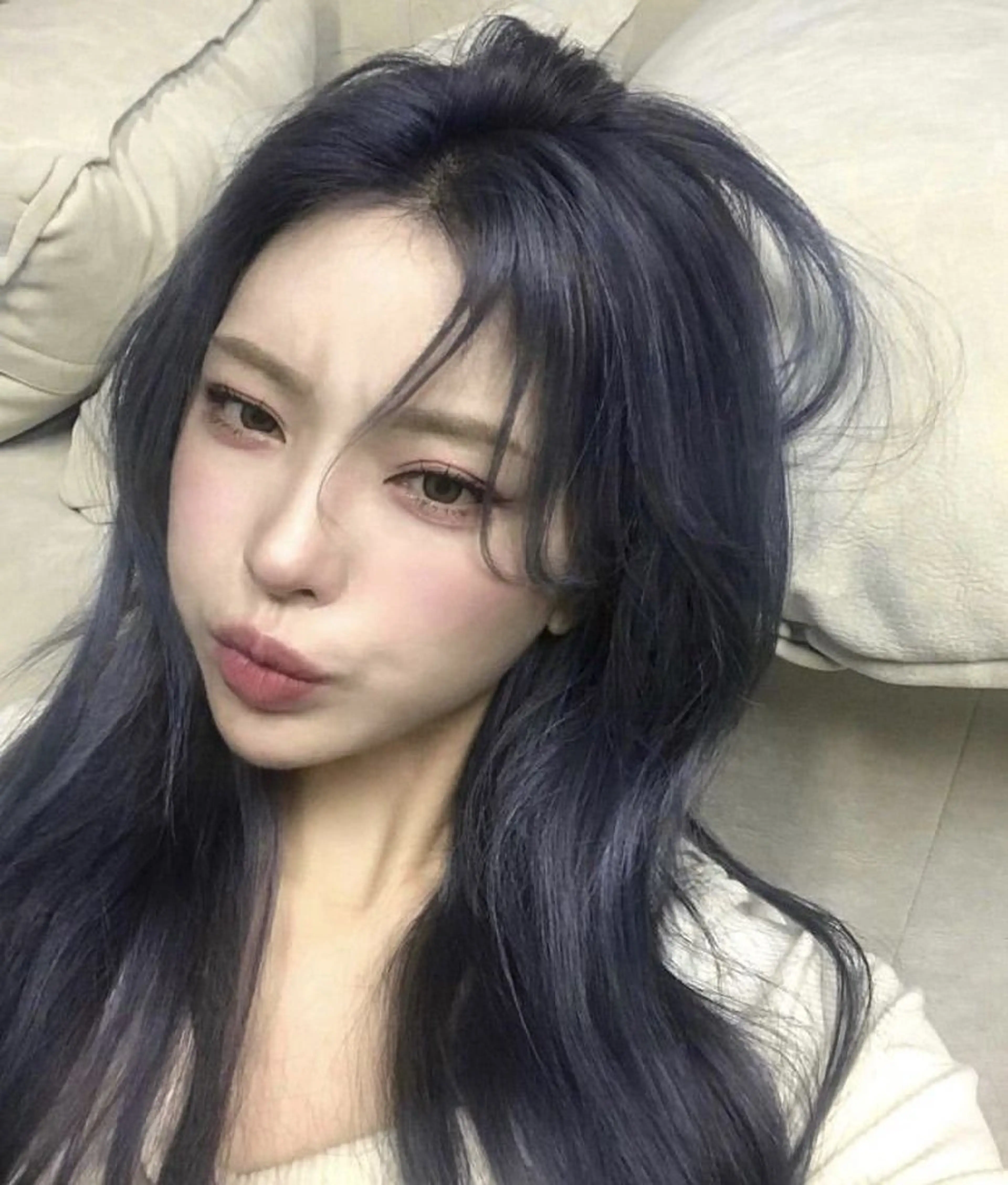 ロング カラー 🇰🇷韓国hair 🇰🇷wakaのヘアスタイル