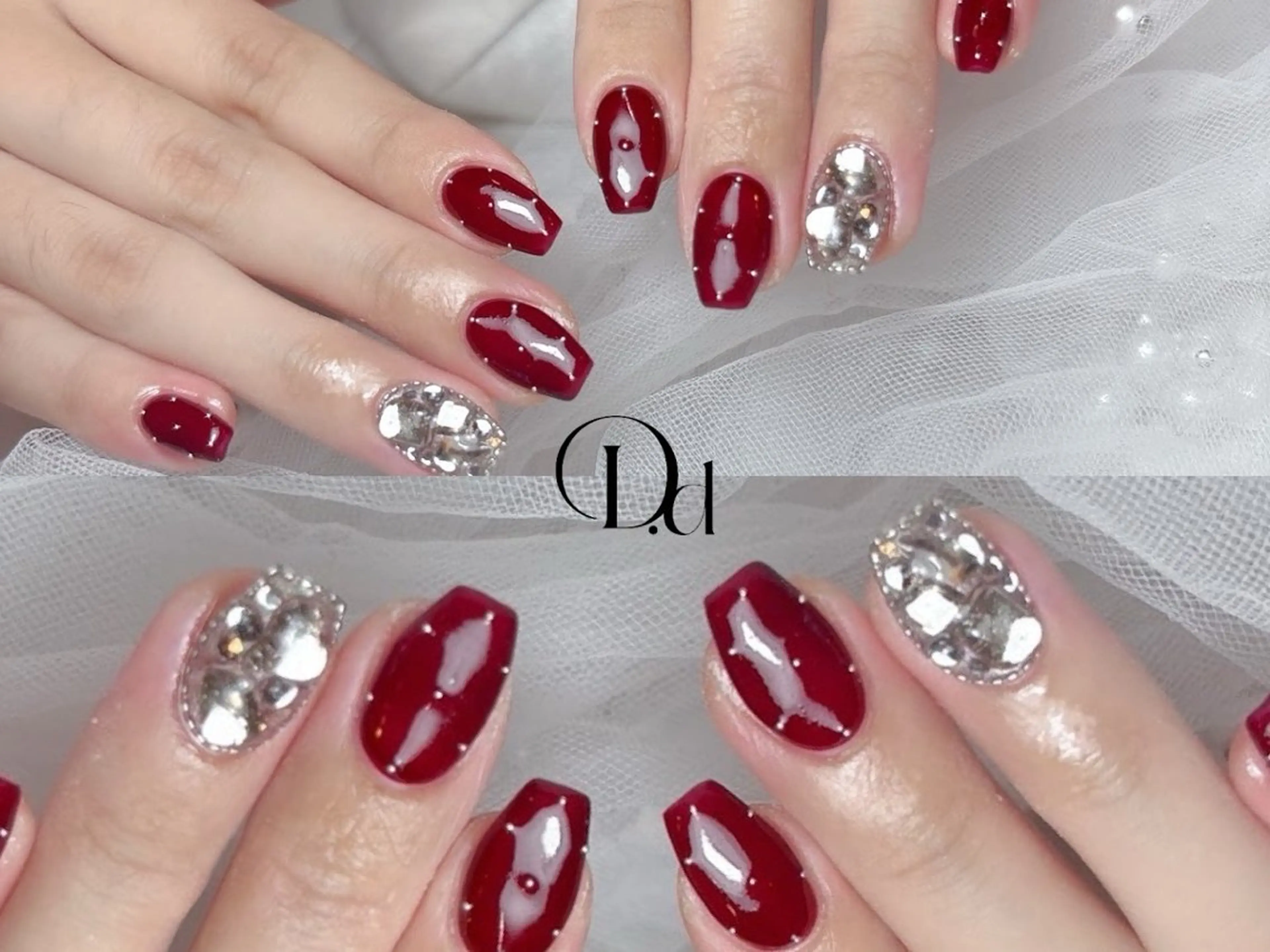 ネイル フットネイル フレンチネイル ジェルネイル ガーリー グラデーション ハンドネイル D.d Nail Moeのネイルデザイン