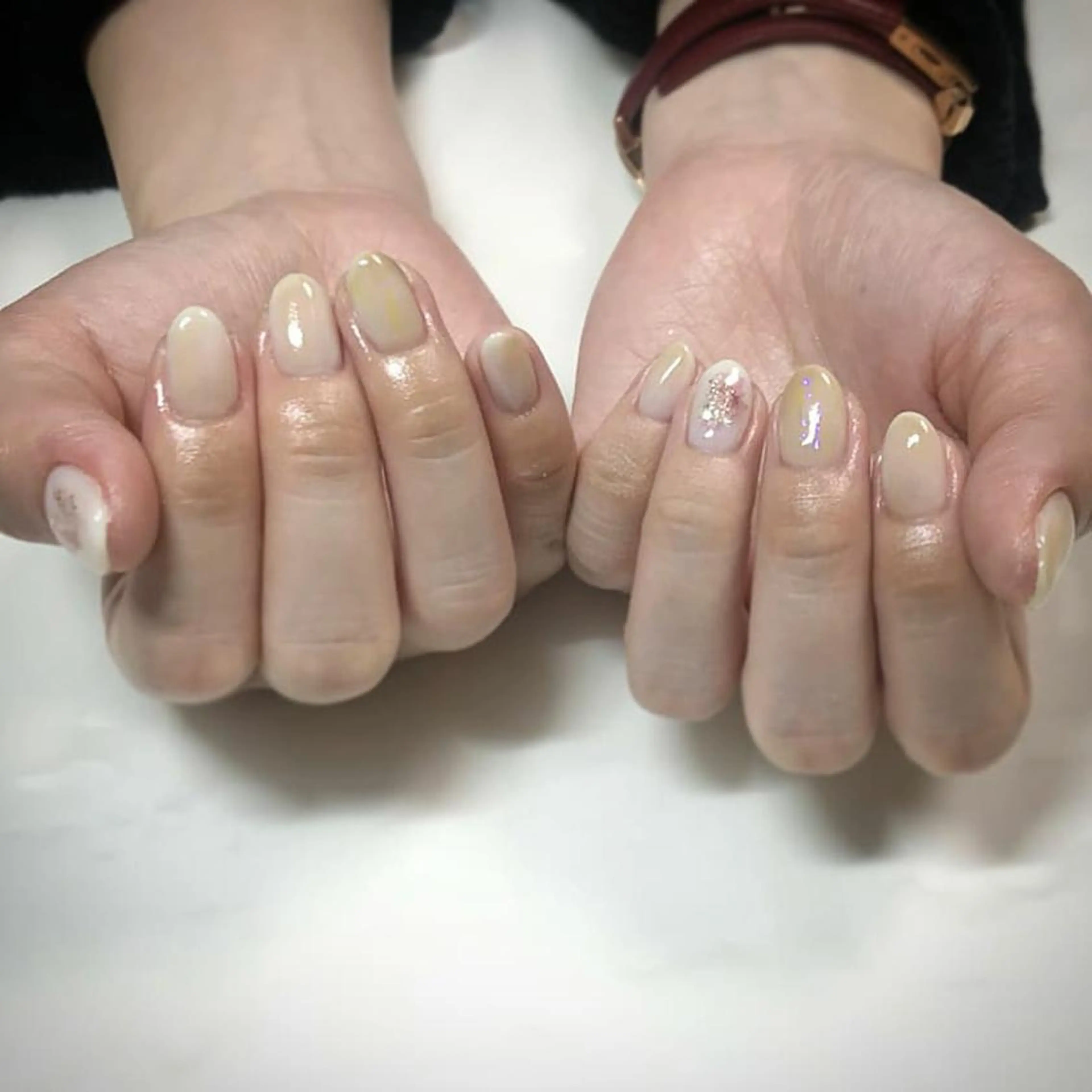 ネイル ニュアンスネイル シンプルネイル ハンドネイル ハンドケア lylynail YUUKAのネイルデザイン