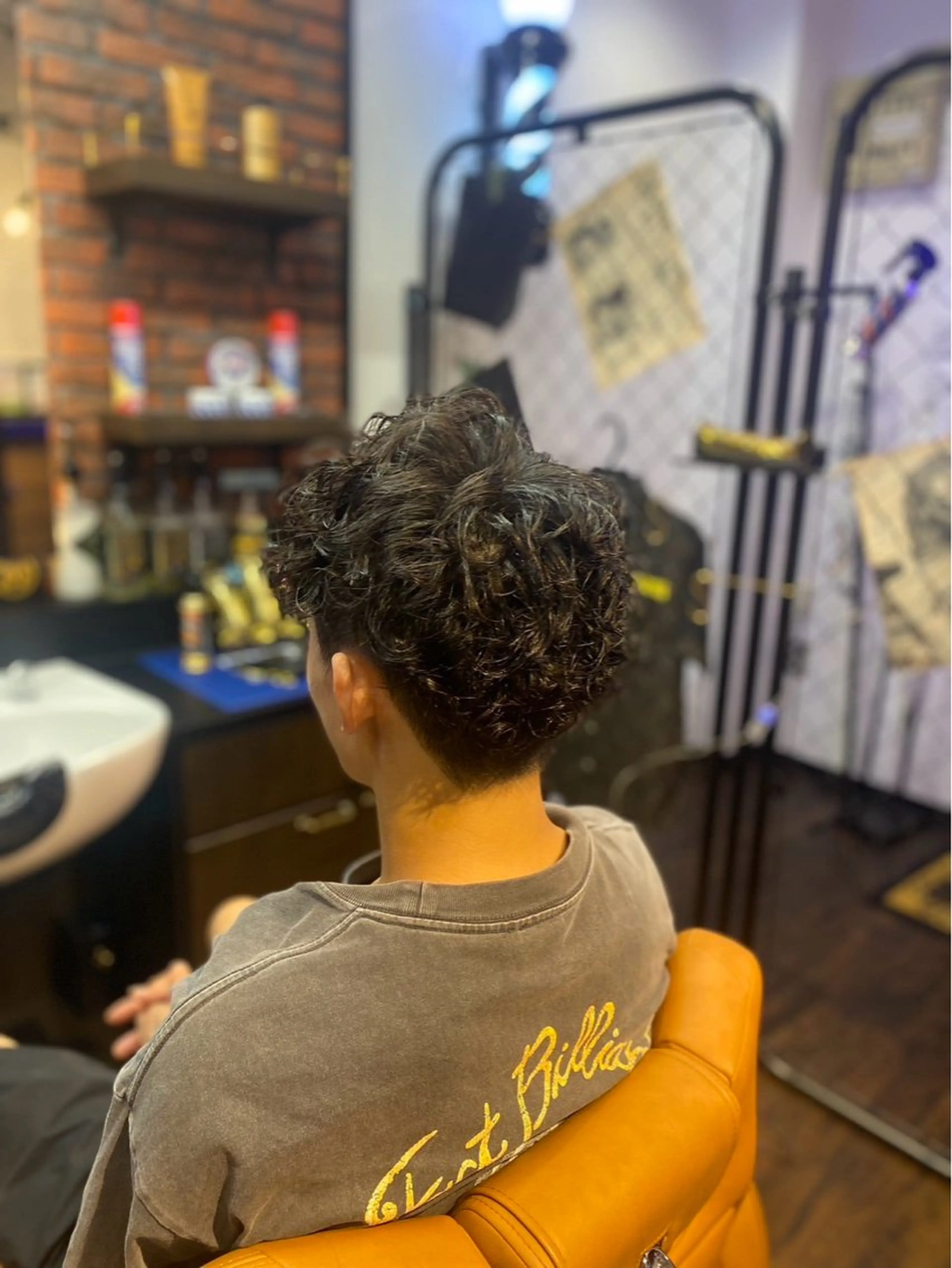 パーマ メンズ BARBER SHOP RICH所属・【メンズパーマ】 山下勝勲のヘアスタイル