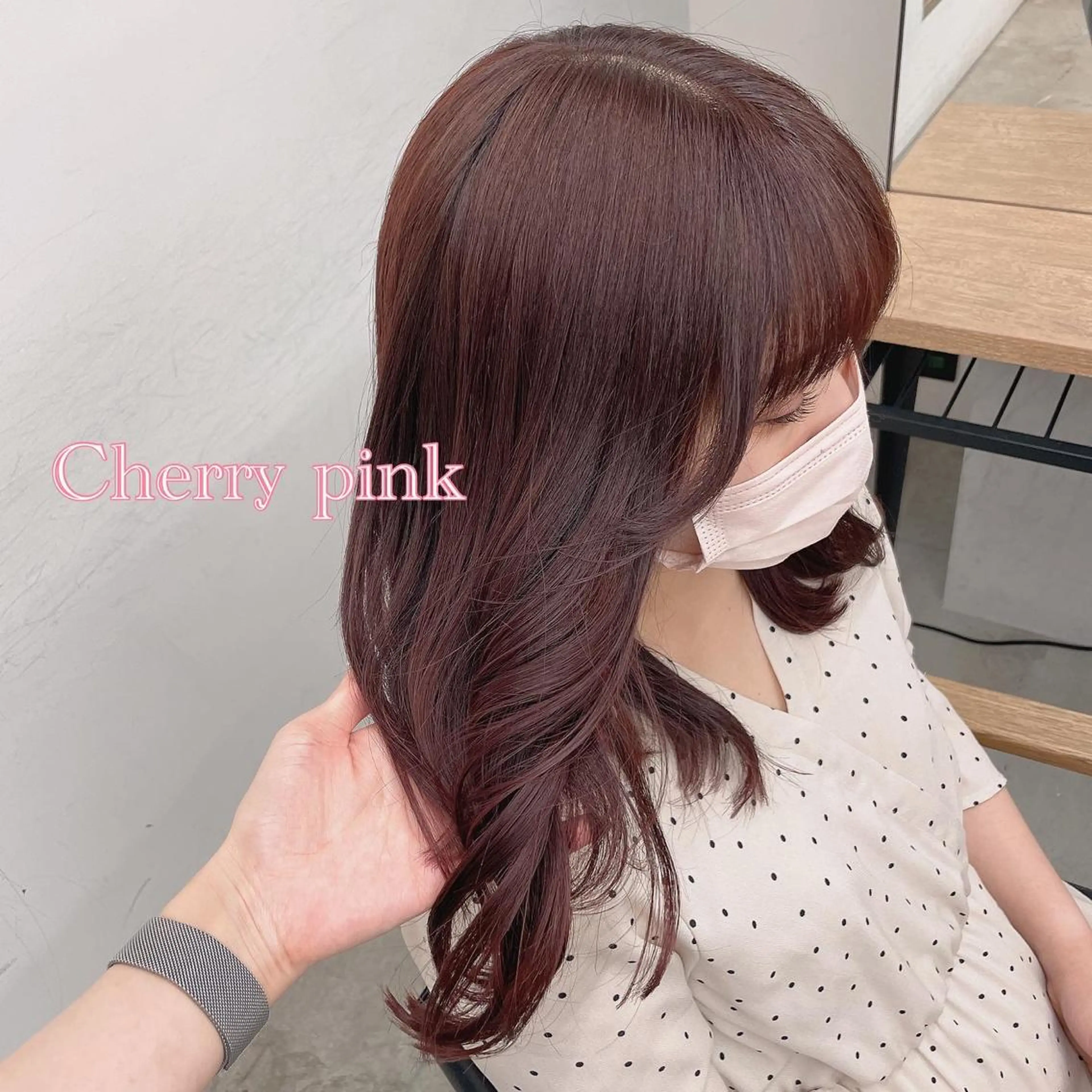 ミディアム カラー ミディアムパーマ ブラウンカラー カシス 透明感カラー ダブルカラー ヘアカラー IVY所属・ヘアアレンジ🎀 yuuka 🤍のヘアスタイル