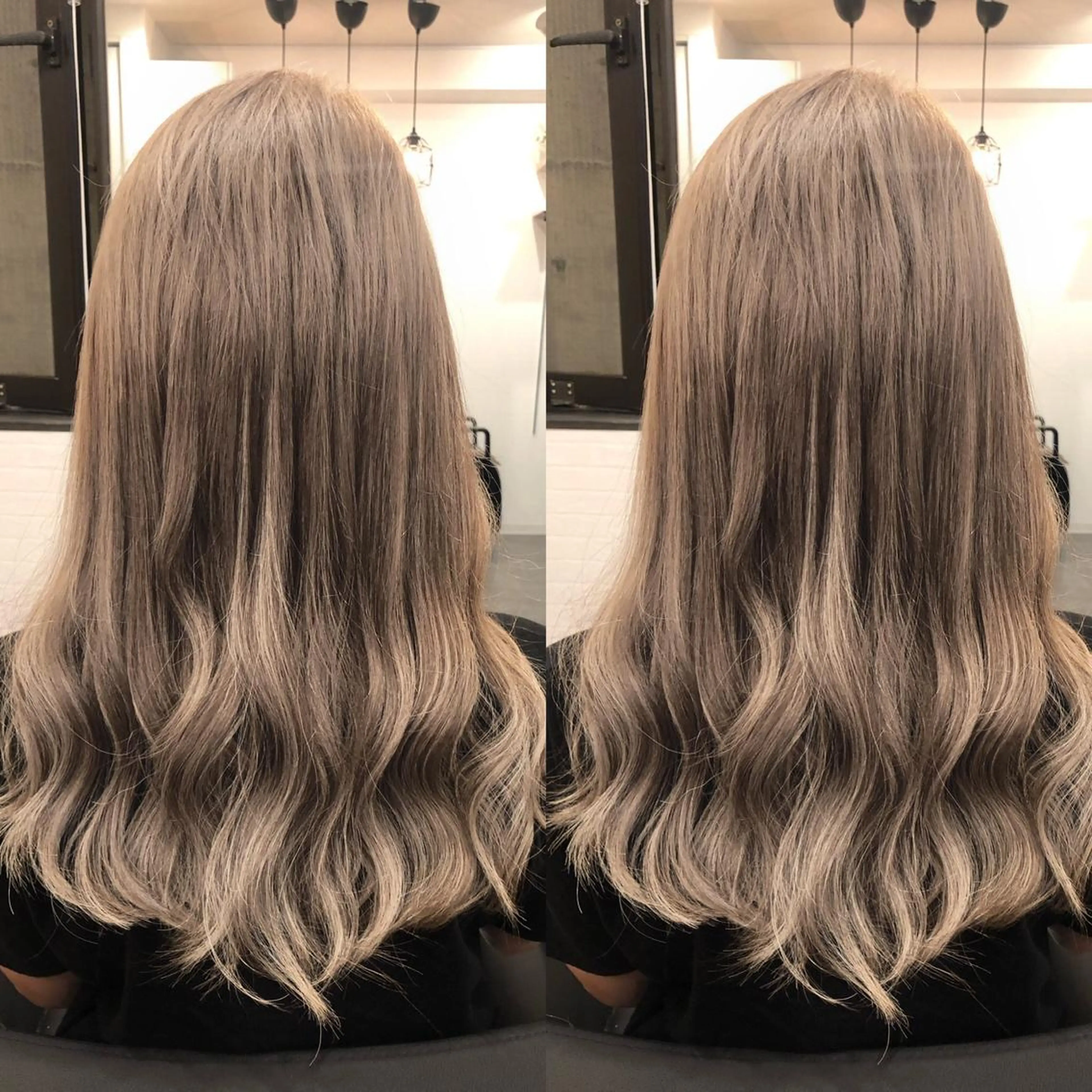 【シールエクステ】シールエクステ80本(47ｃｍ/人毛100％)　￥19000※本数別料金は詳細に。の写真