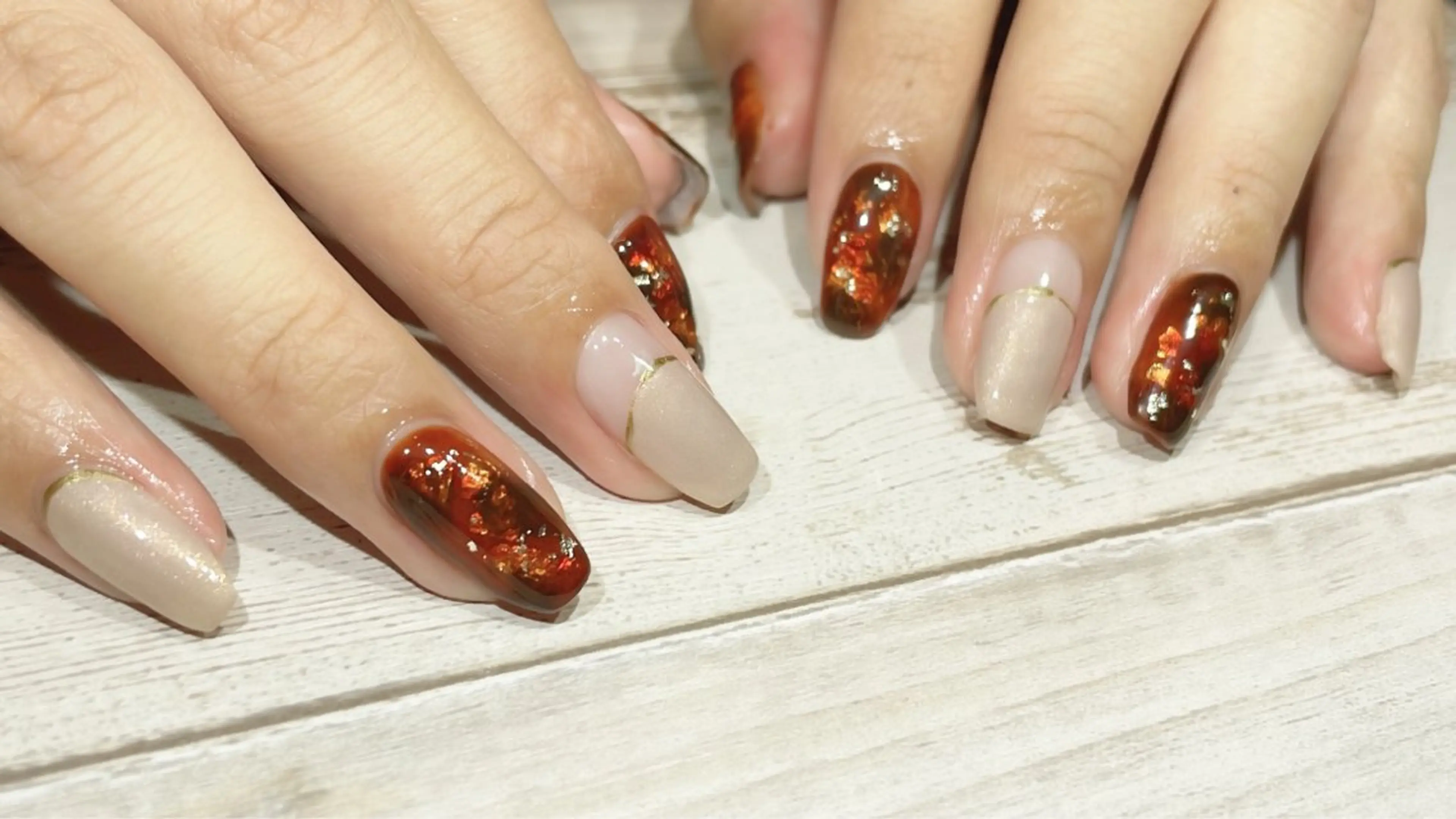 ネイル ハンドネイル 髙橋 敦子のネイルデザイン