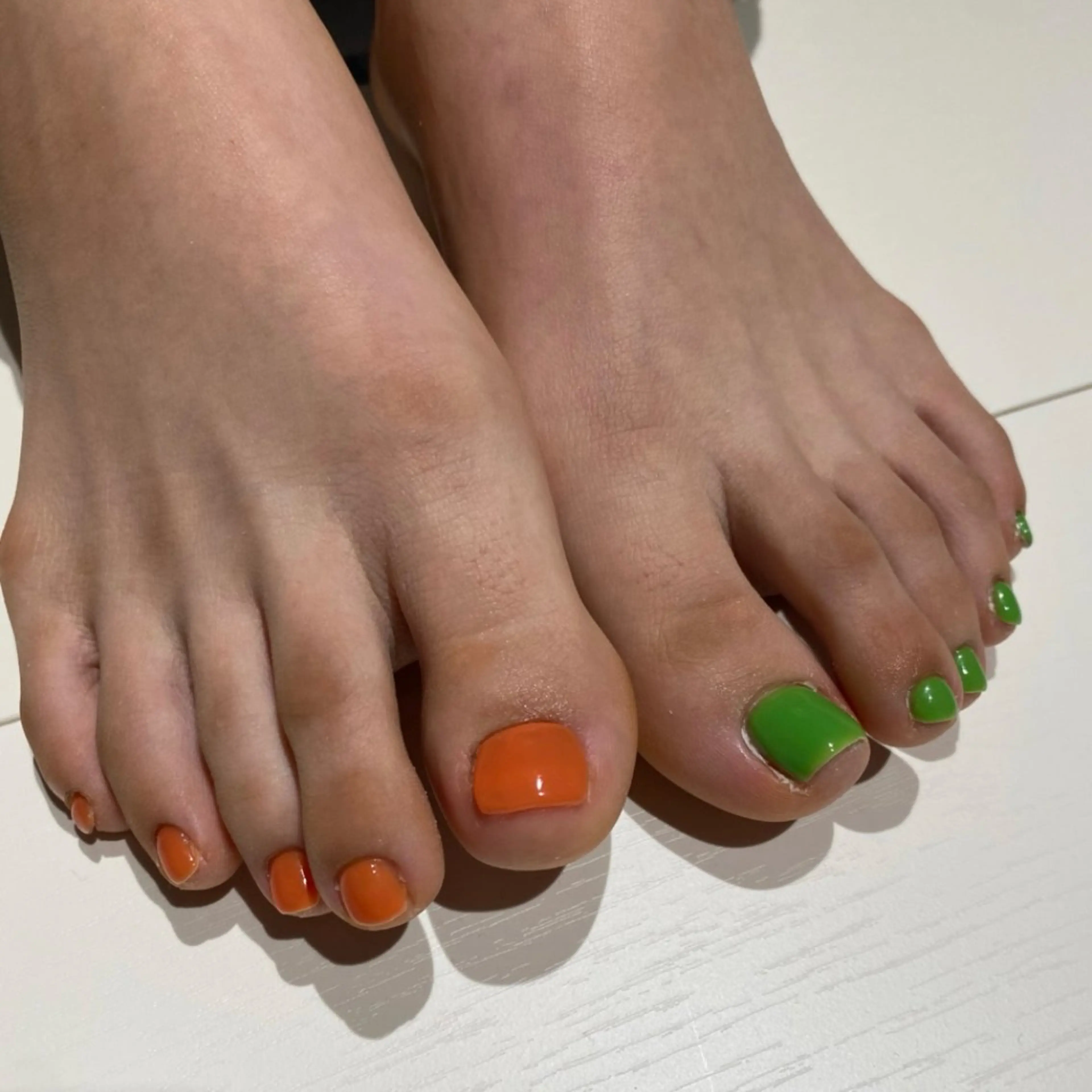 フットワンカラーの写真