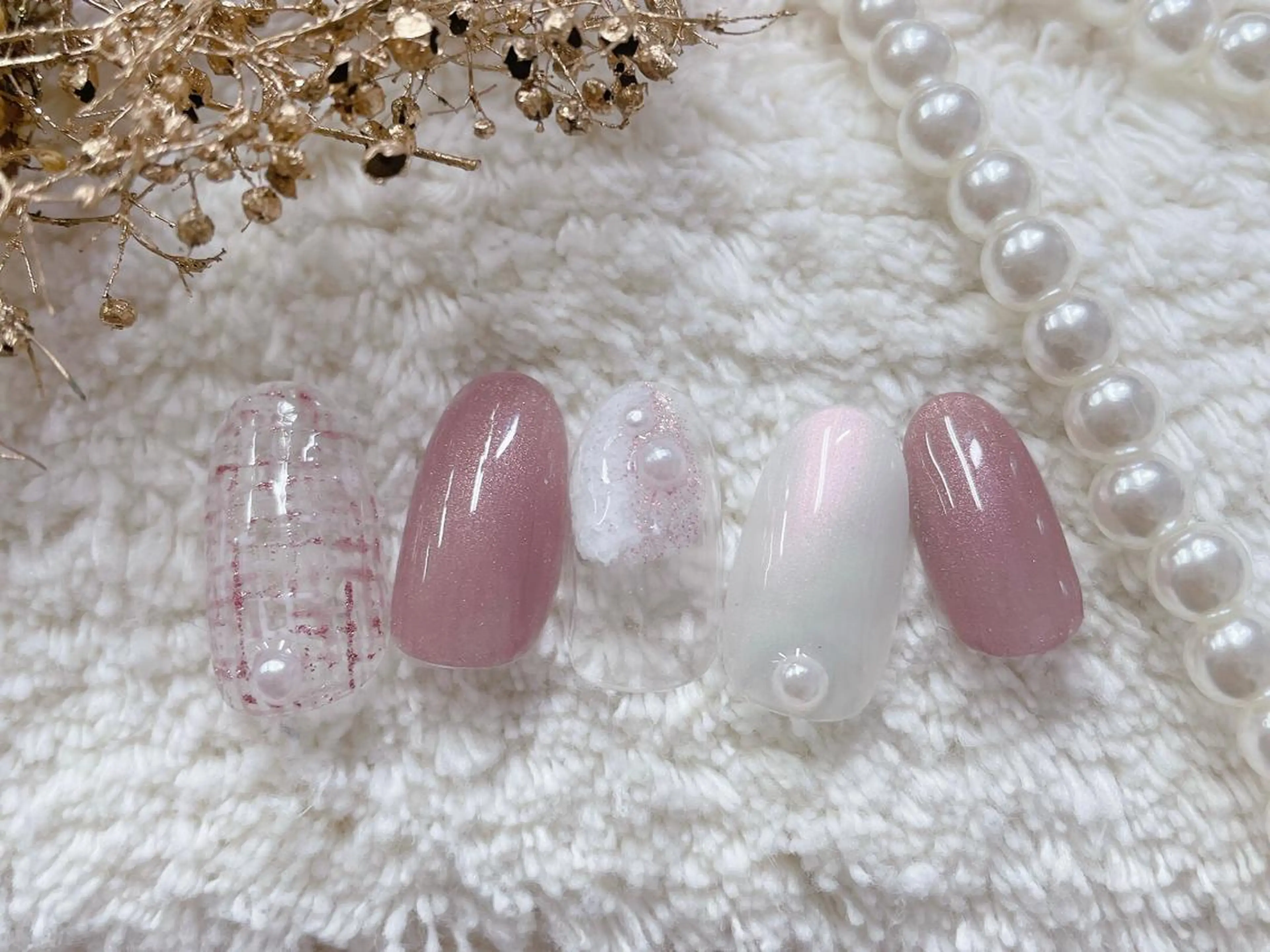 ネイル ハンドネイル プティリボン 武蔵小金井店のネイルデザイン