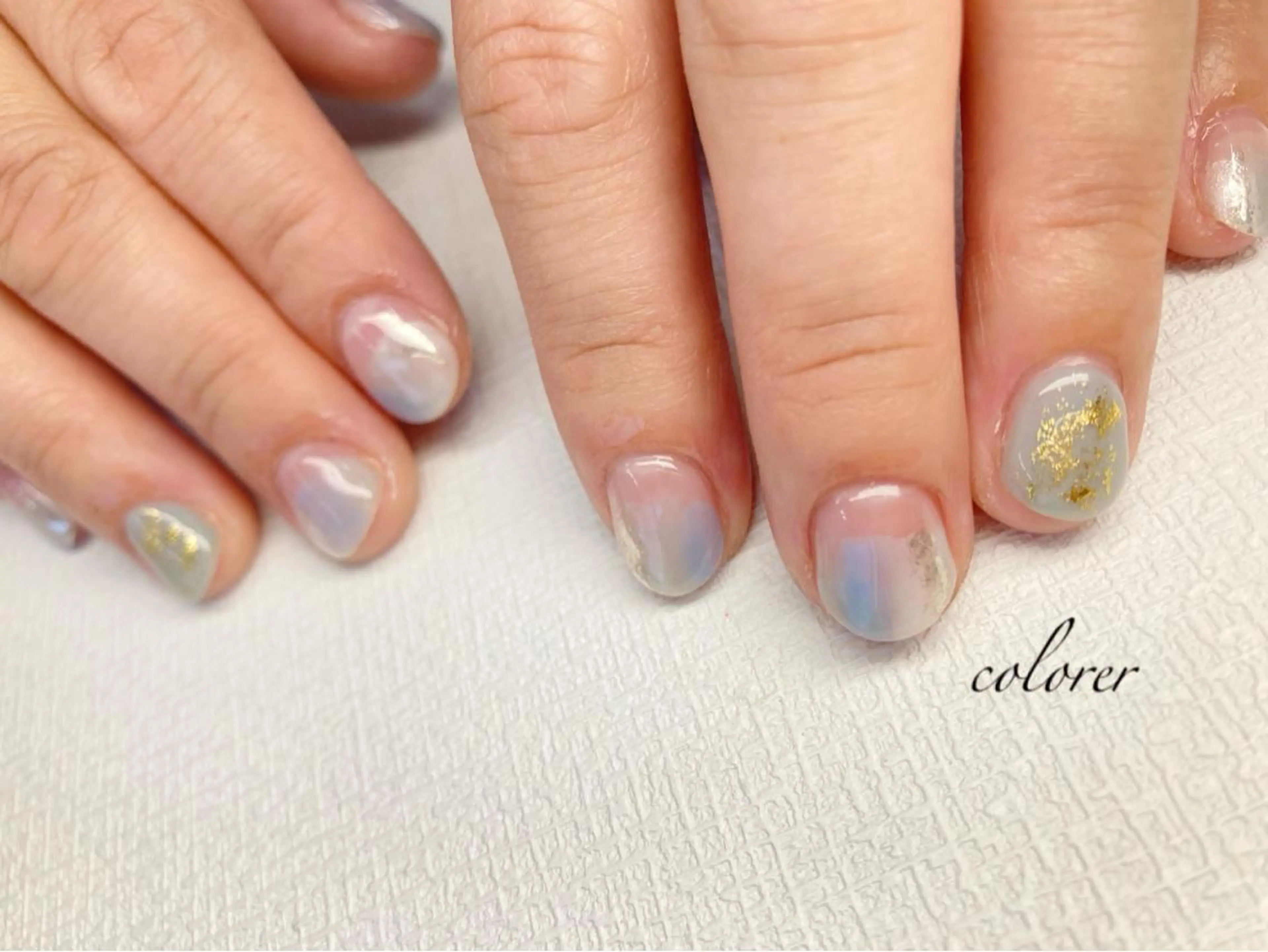 ネイル ニュアンスネイル Colorer 사키のネイルデザイン