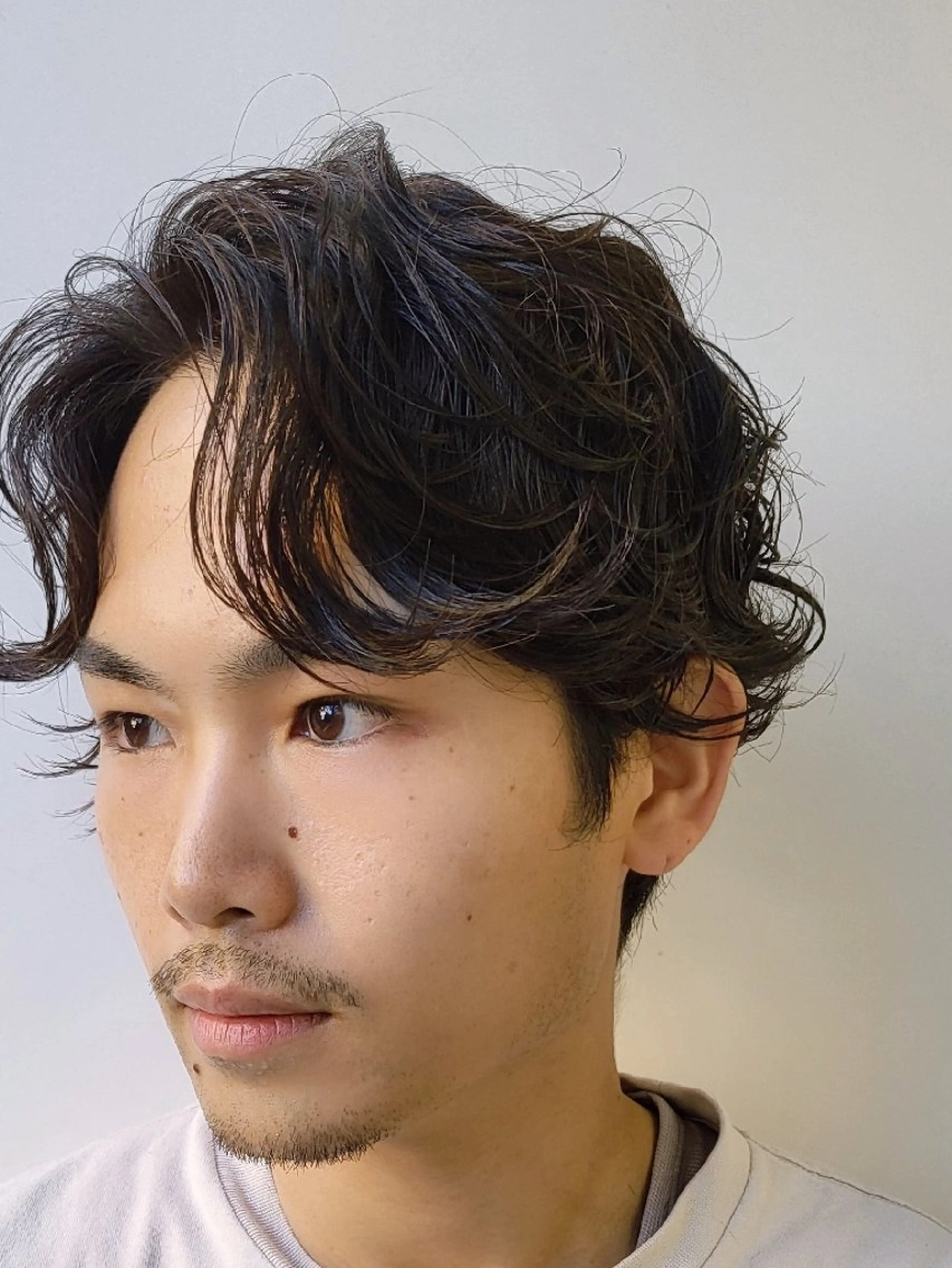 ショート カット パーマ トリートメント 社内カット講師・店長 菅原賢一のヘアスタイル