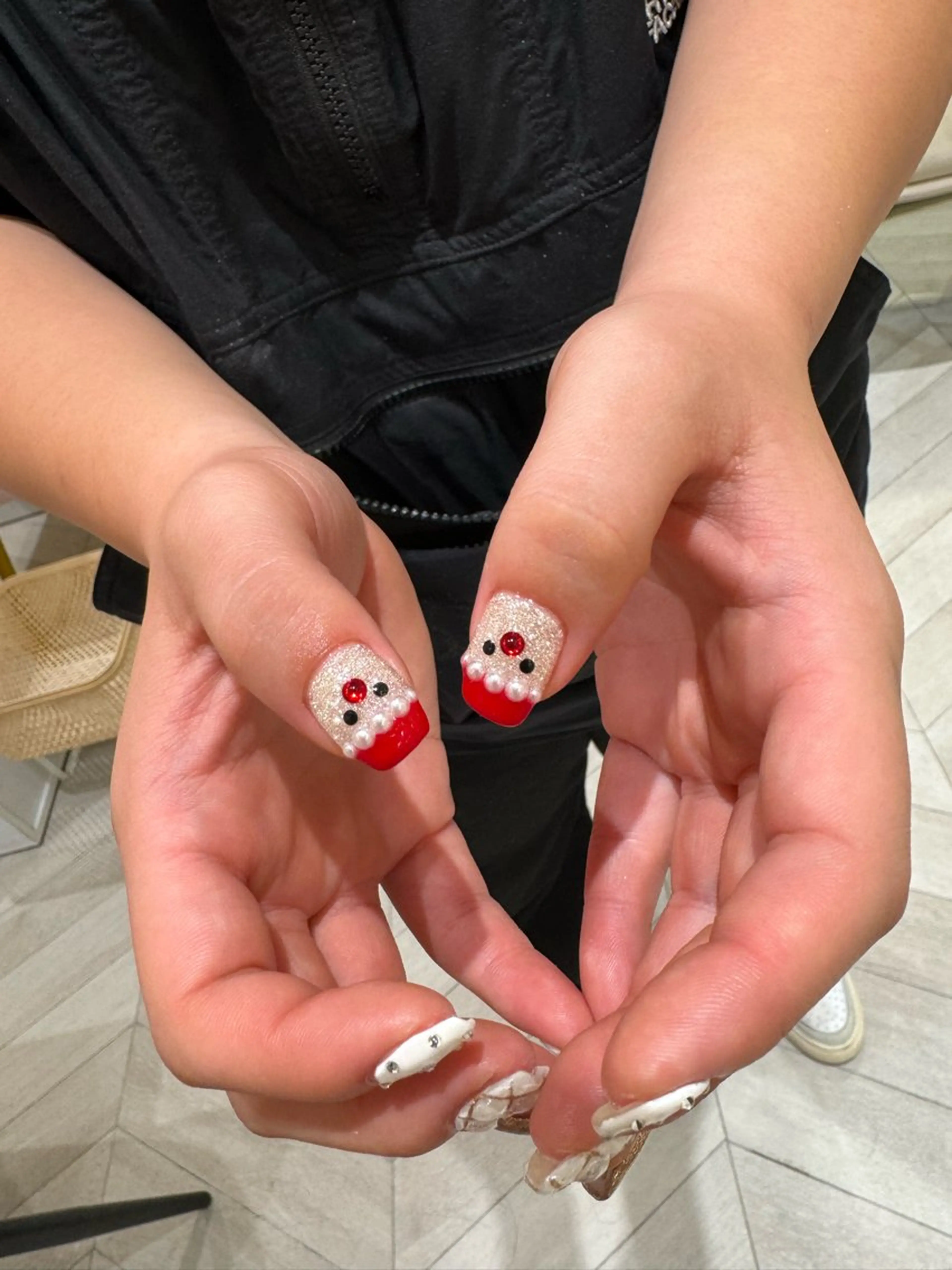 ネイル ハンドネイル なぽ ❤︎ y2k/韓国nailのネイルデザイン