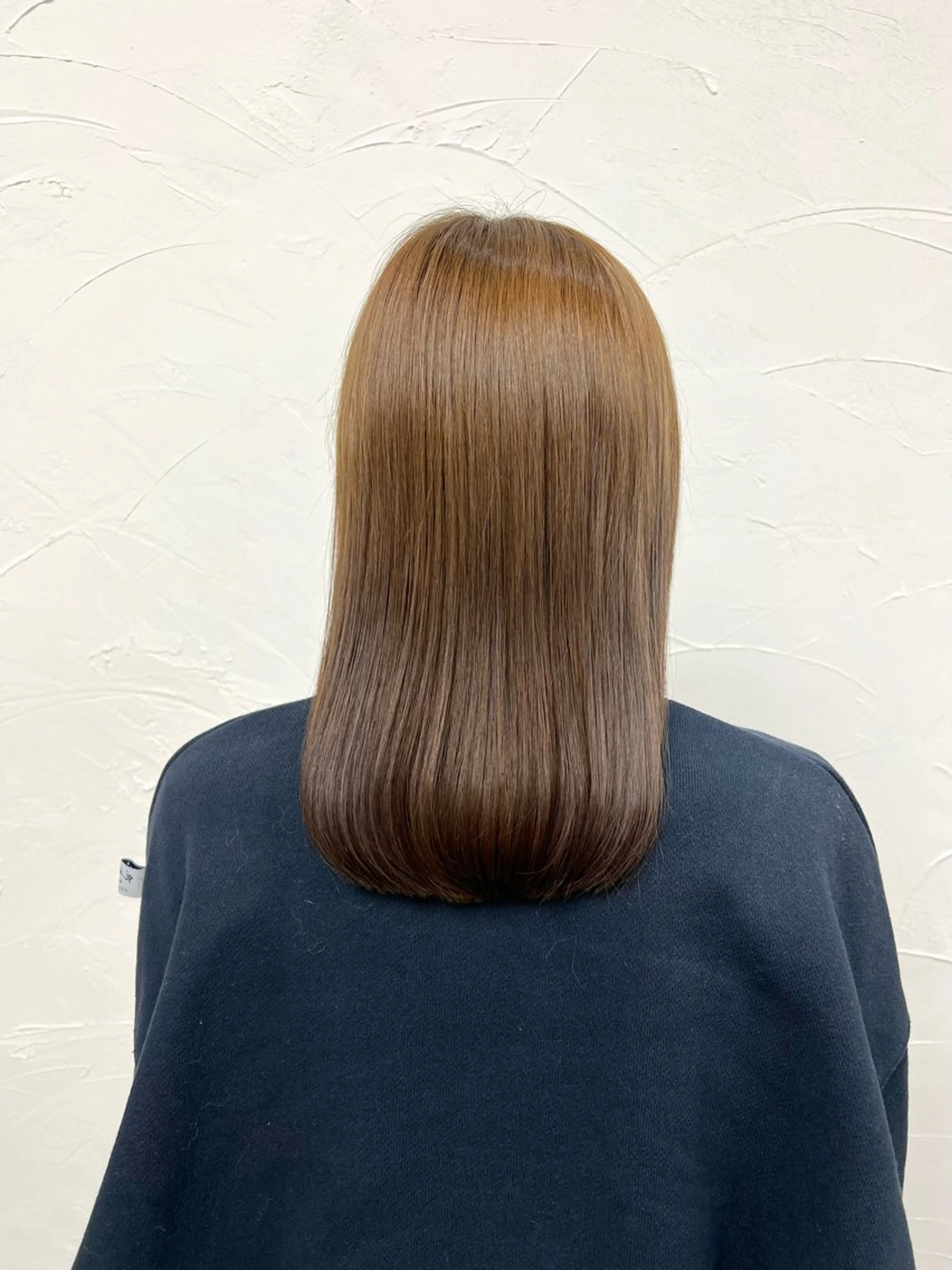 ロング カラー パーマ レイヤーカット ロング Moe🫧 ショート🩶のヘアスタイル