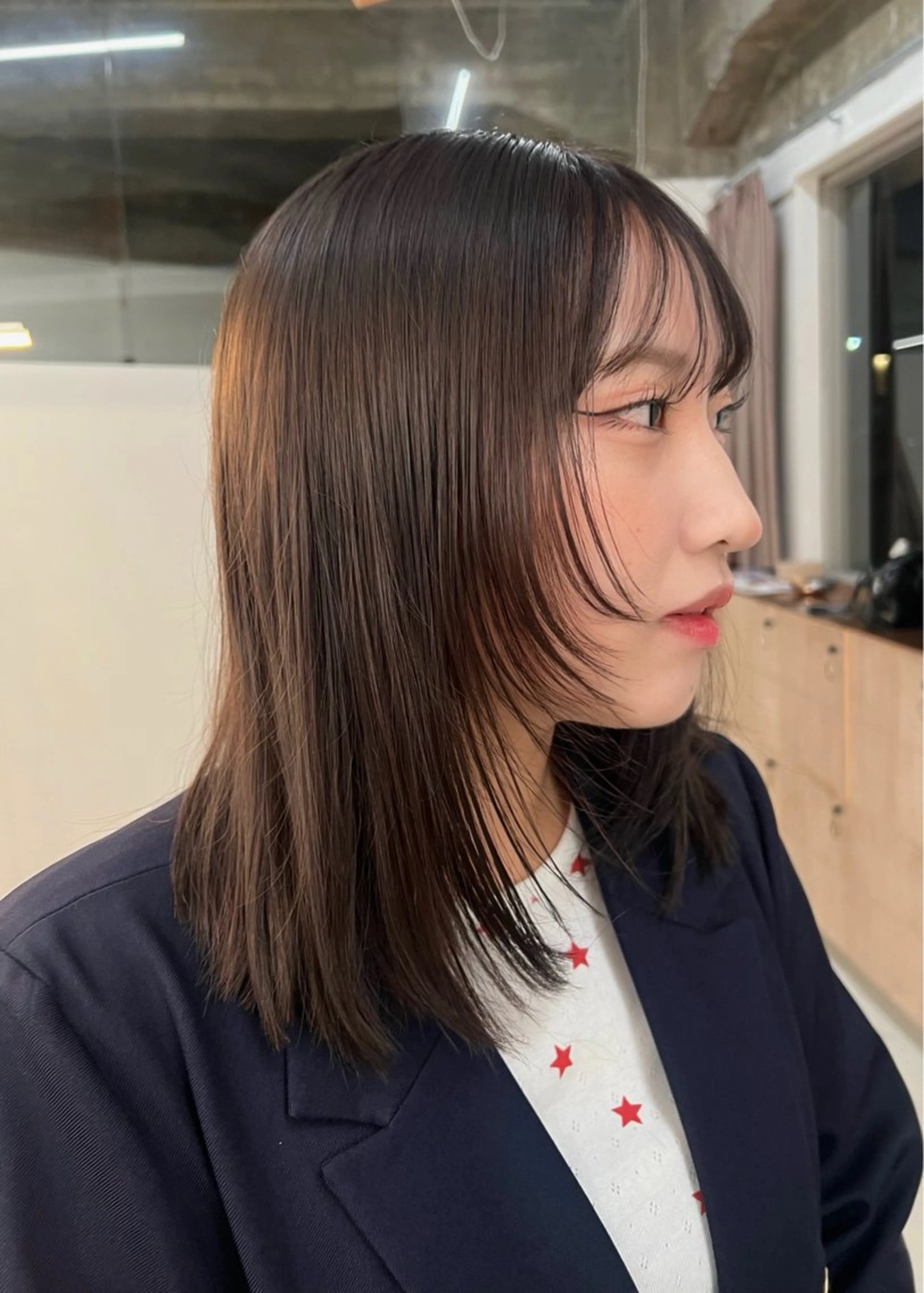 ミディアム カラー かえで🧶 ボブ/ハイトーンのヘアスタイル